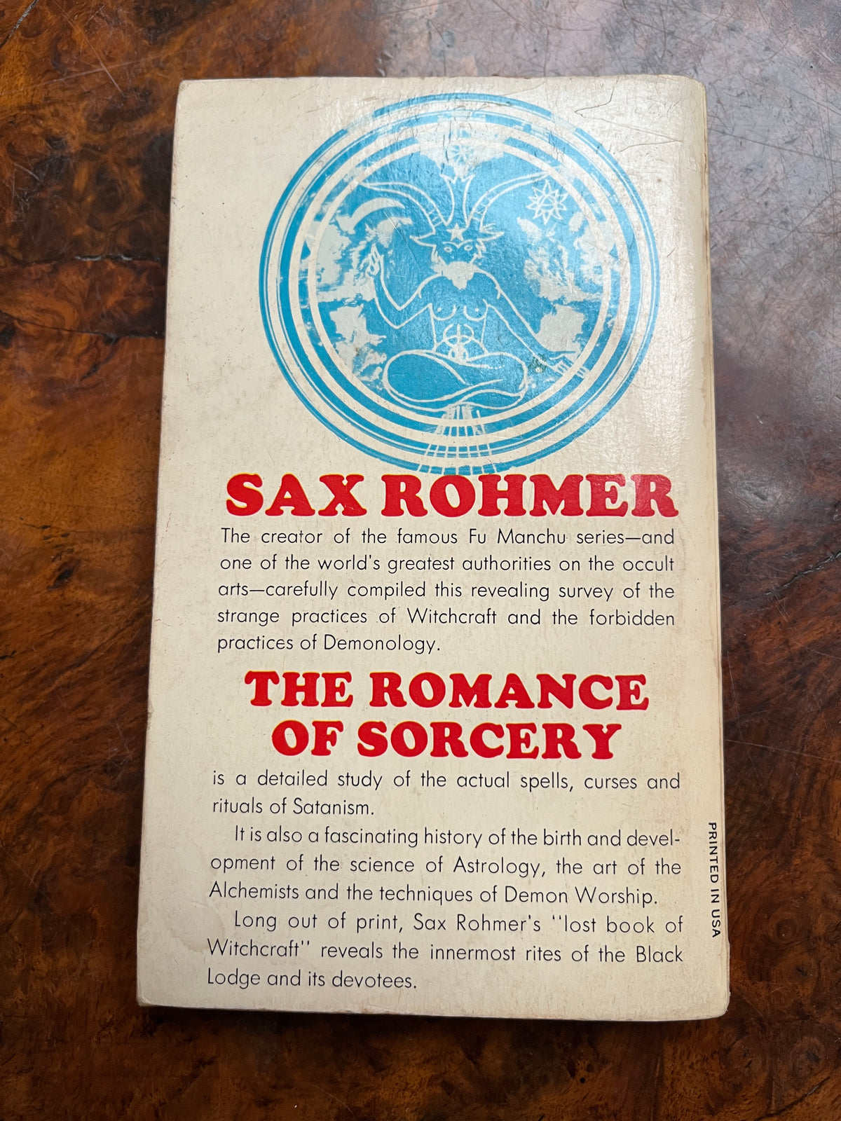 The Romance of Sorcery - Sax Rohmer (1970 First Edition)