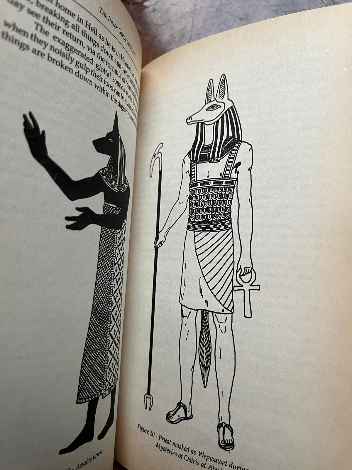 The Inner Guide to Egypt - Alan Richardson & B Walker-John (First Edition, SIGNED by Both Authors)