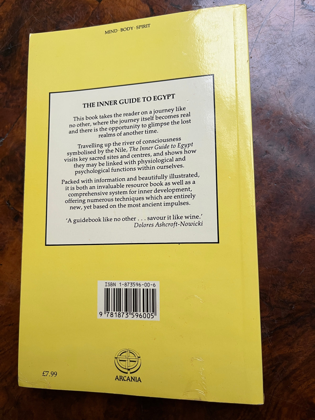 The Inner Guide to Egypt - Alan Richardson & B Walker-John (First Edition, SIGNED by Both Authors)