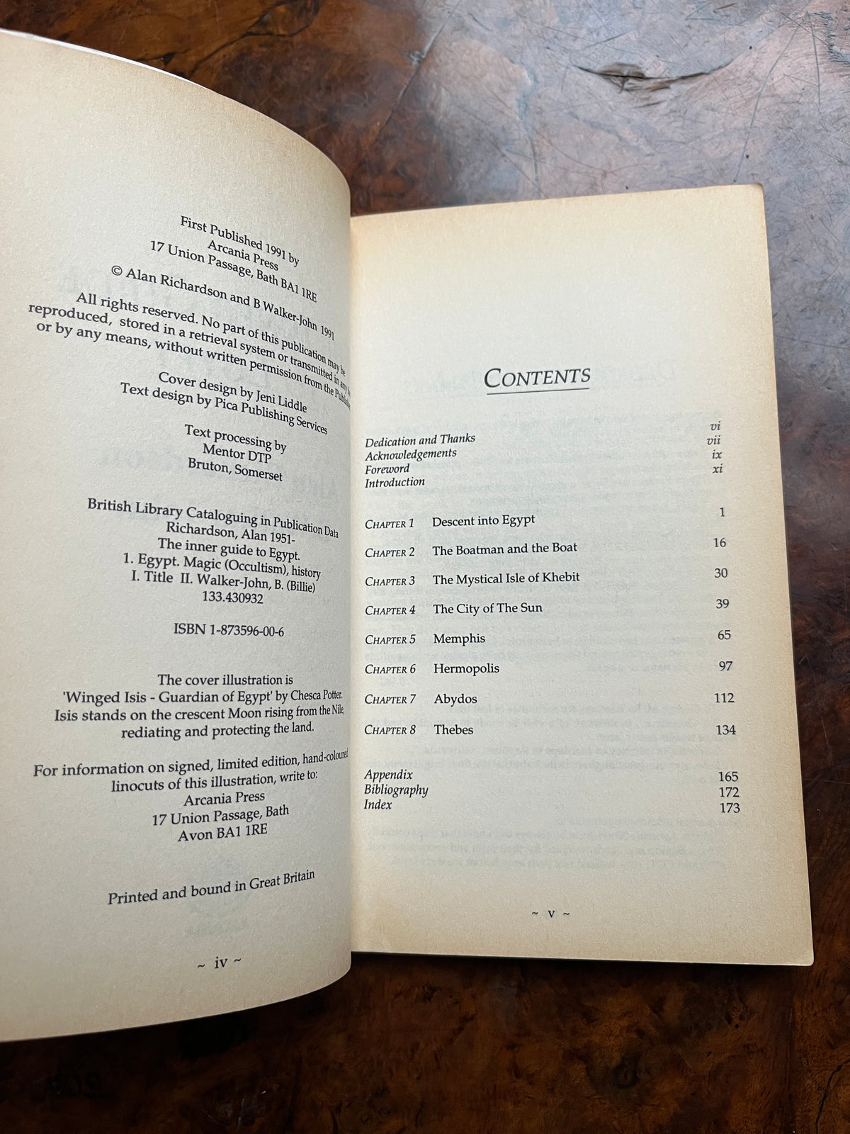 The Inner Guide to Egypt - Alan Richardson & B Walker-John (First Edition)