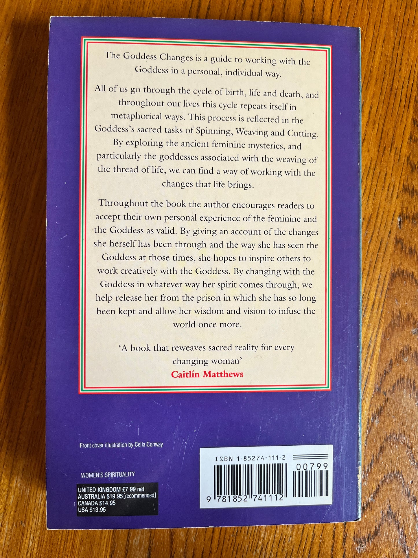 The Goddess Changes - Felicity Wombwell (First Edition)