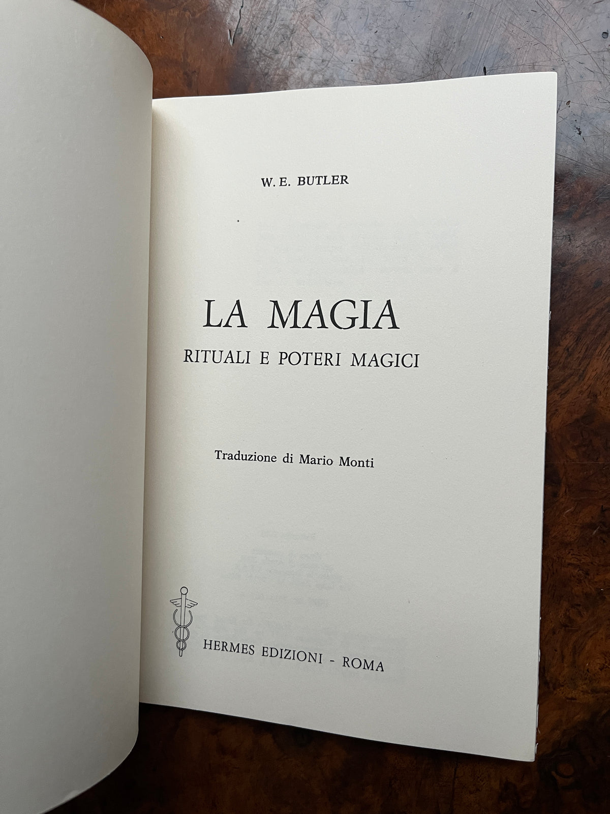 La Magia: Rituali e Poteri Magici - W E Butler (Italian Language)