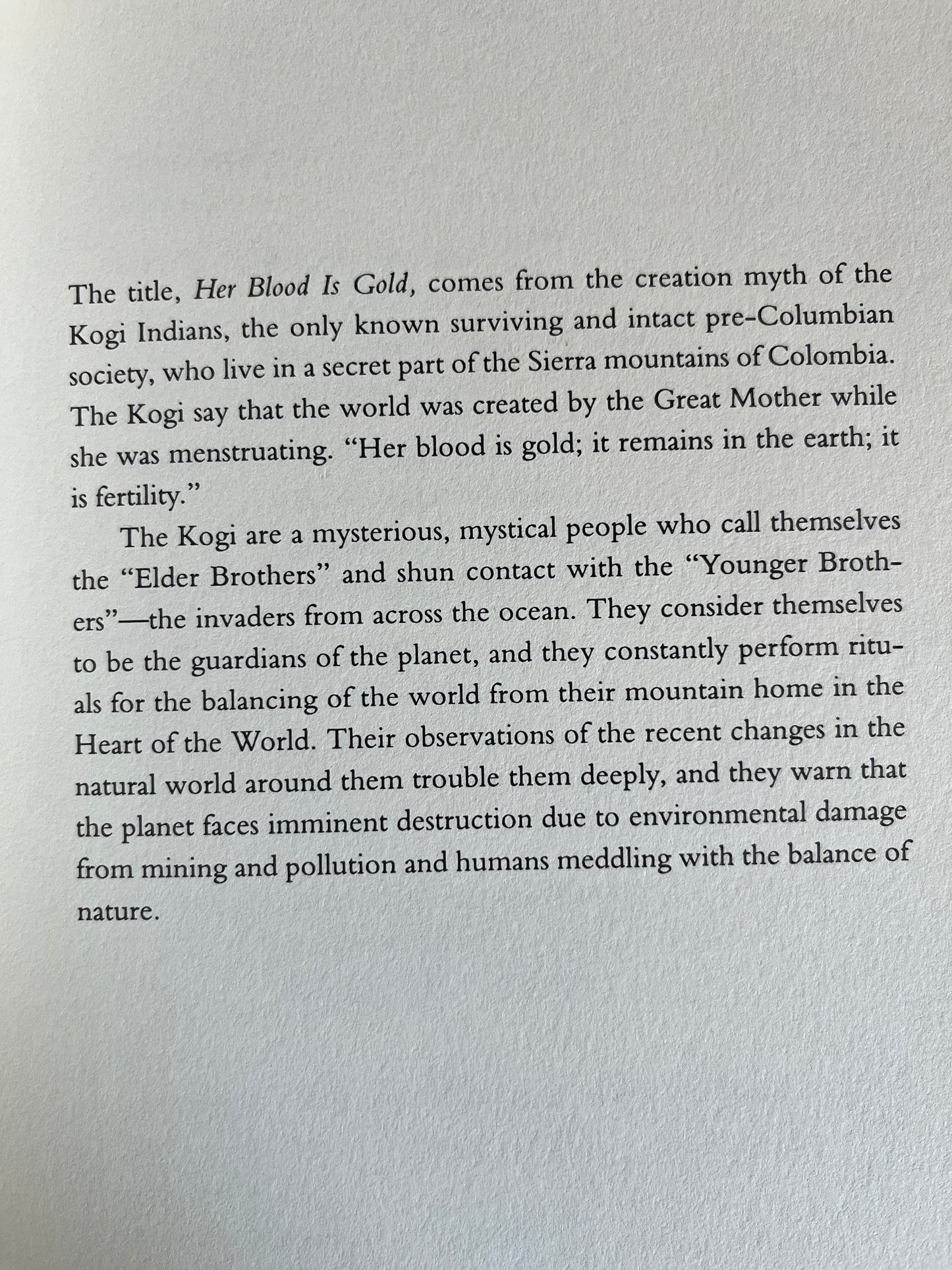 Her Blood is Gold: Reclaiming the Power of Menstration - Lara Owen (First Edition)