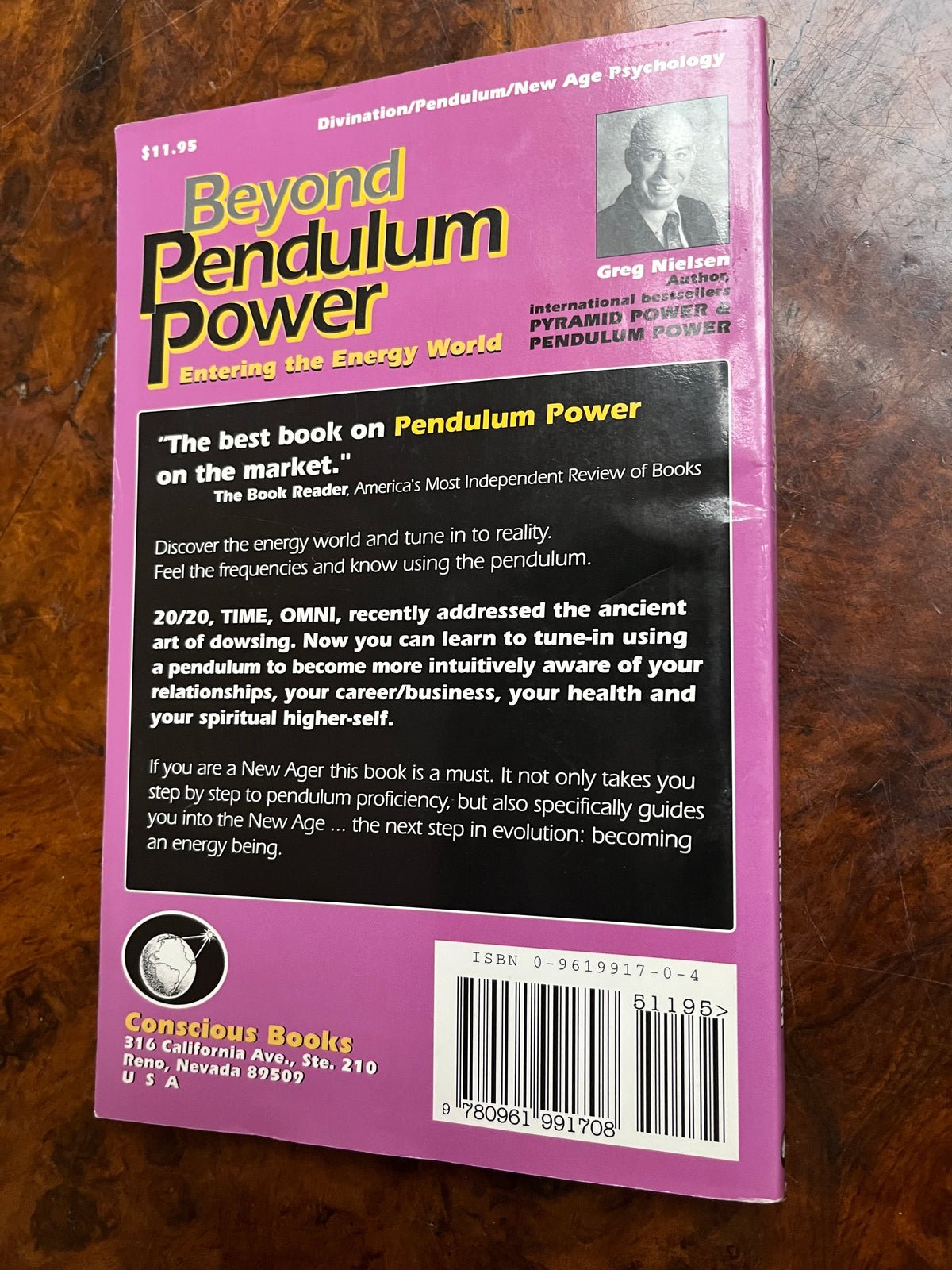 Beyond Pendulum Power: Entering the Energy World - Greg Nielsen