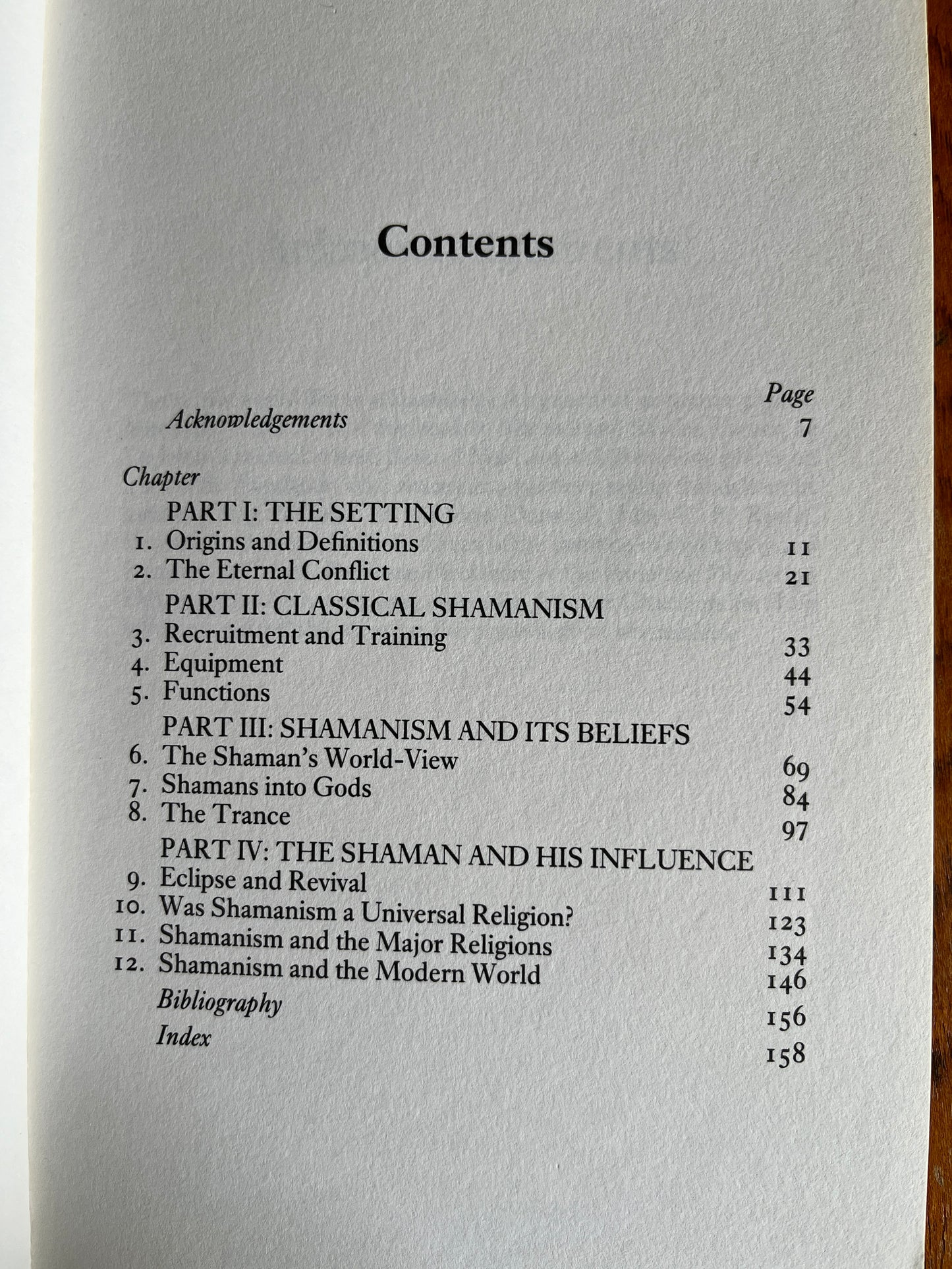 Shamanism: The Foundation of Magic - Ward Rutherford (First Edition)