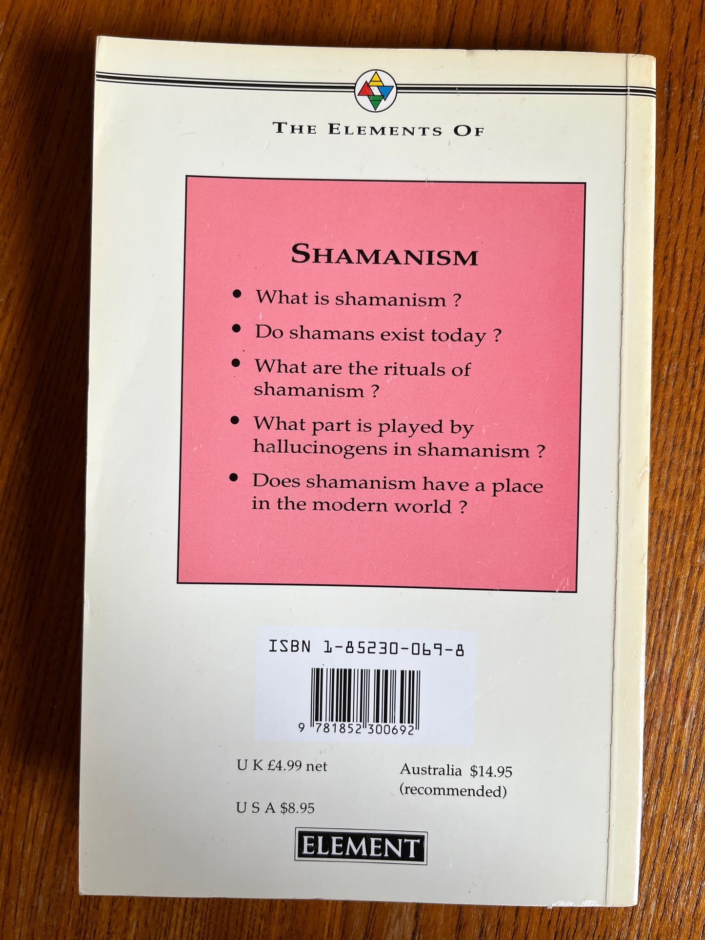 The Elements of Shamanism - Nevill Drury