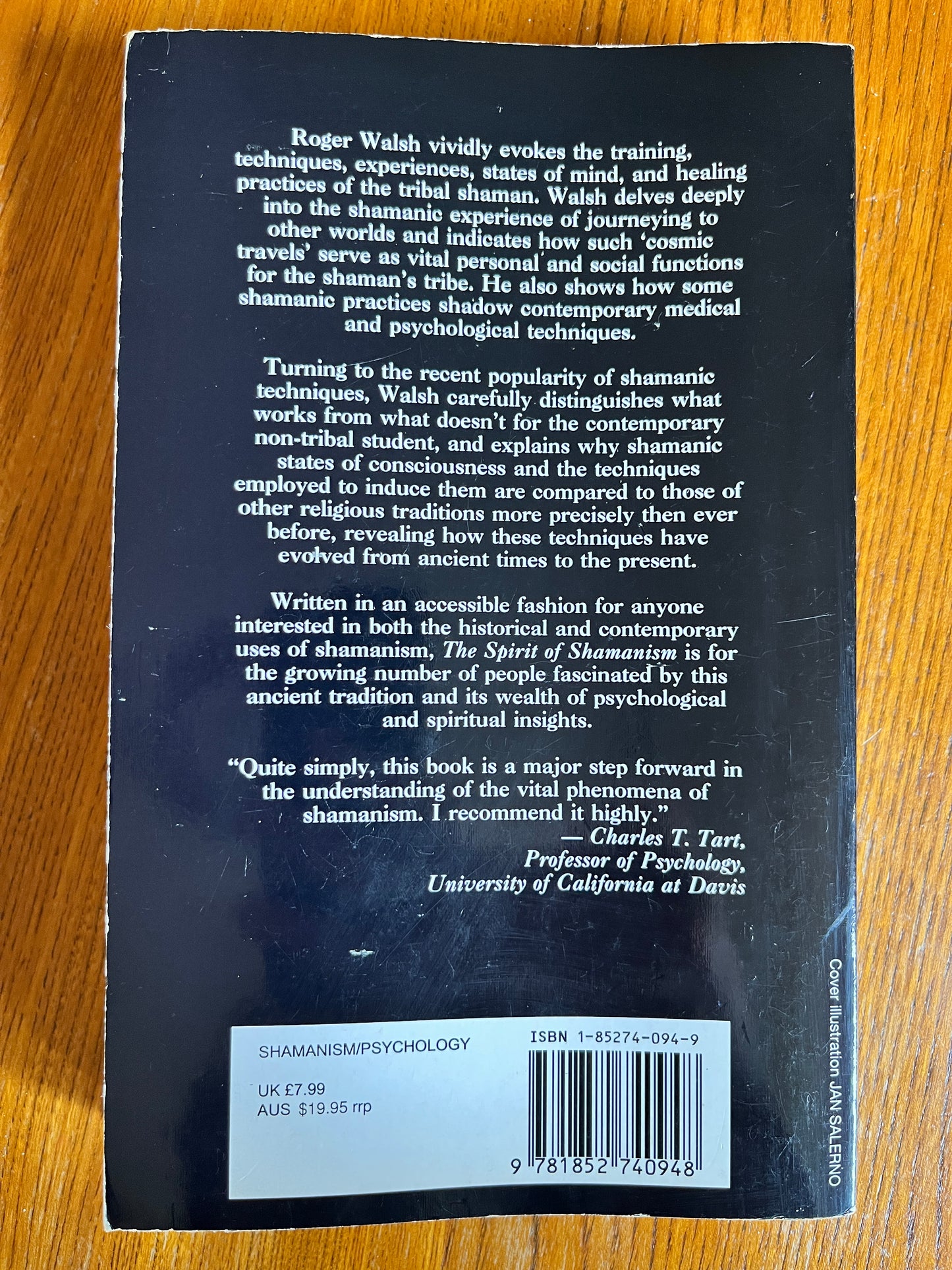 The Spirit of Shamanism - Roger N Walsh (First Edition)