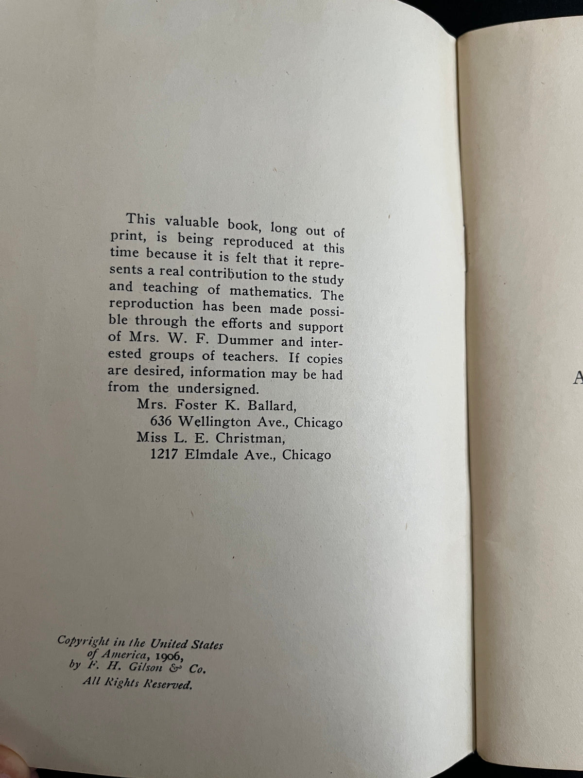 A Rhythmic Approach to Mathematics - Edith L Somervell (1940s RARE)
