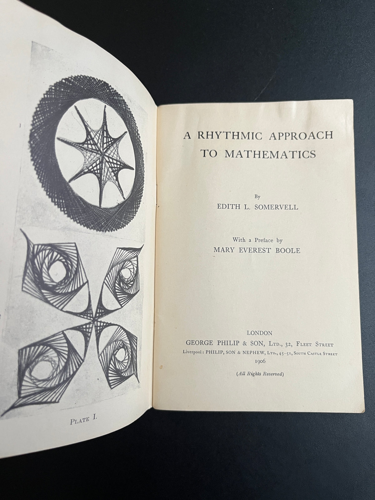A Rhythmic Approach to Mathematics - Edith L Somervell (1940s RARE)