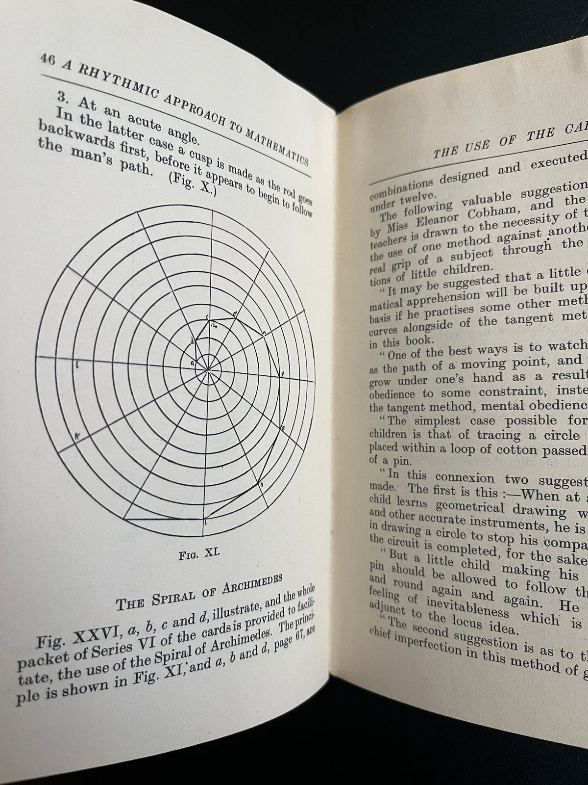 A Rhythmic Approach to Mathematics - Edith L Somervell (1940s RARE)