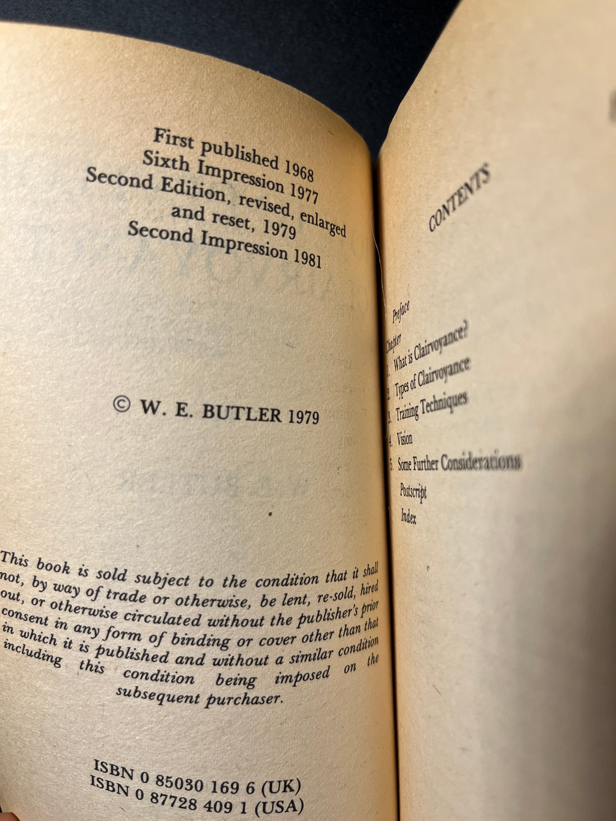 How to Develop Clairvoyance - W. E. Butler