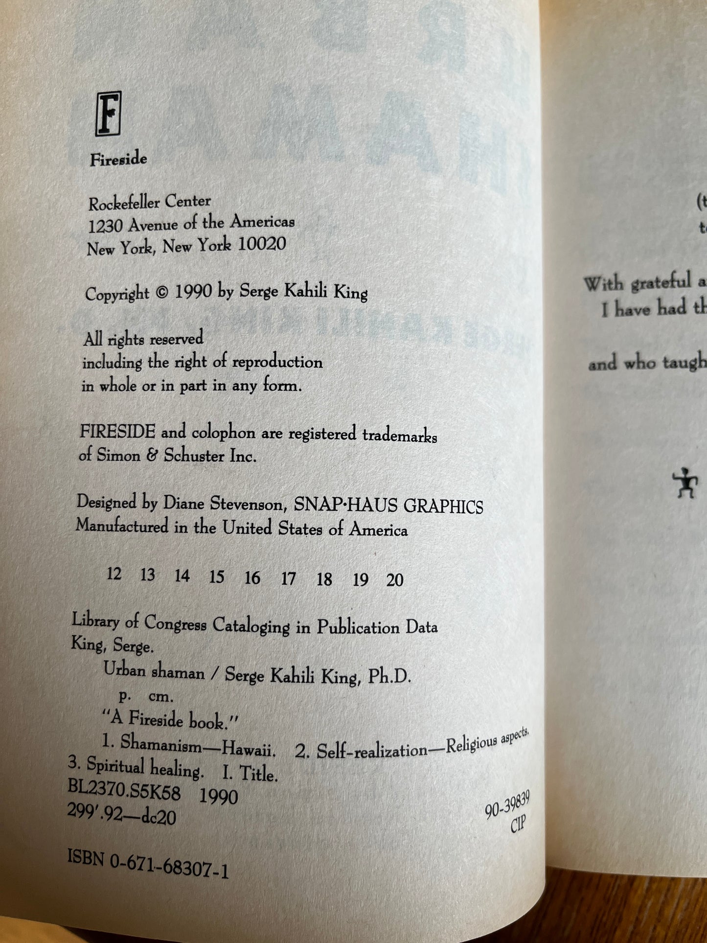 Urban Shaman: The Hawaiin Way of the Adventurer - Serge Kahili King