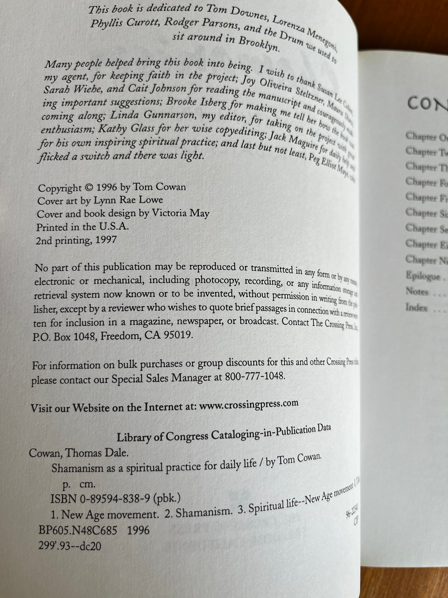Shamanism as a Spiritual Practice for Daily Life - Tom Cowan