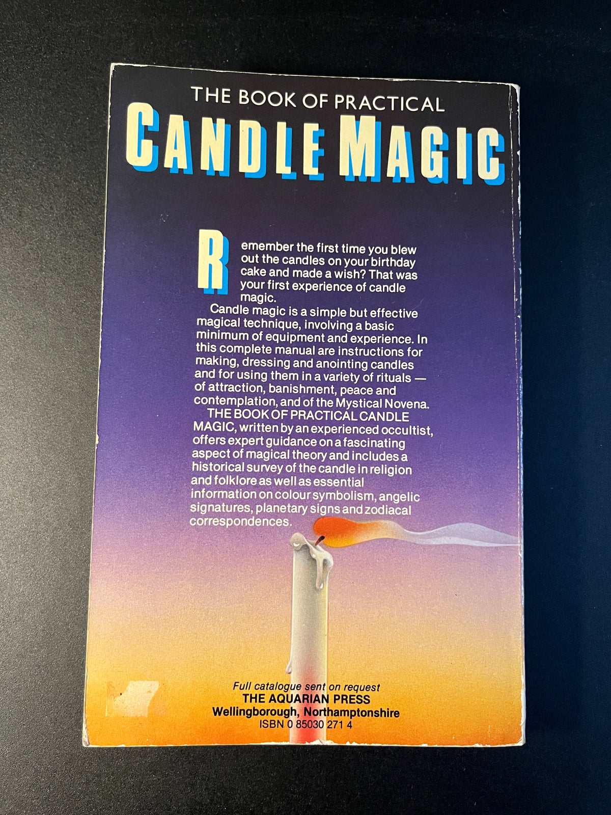 The Book of Practical Candle Magic - Leo Vinci (First Edition)