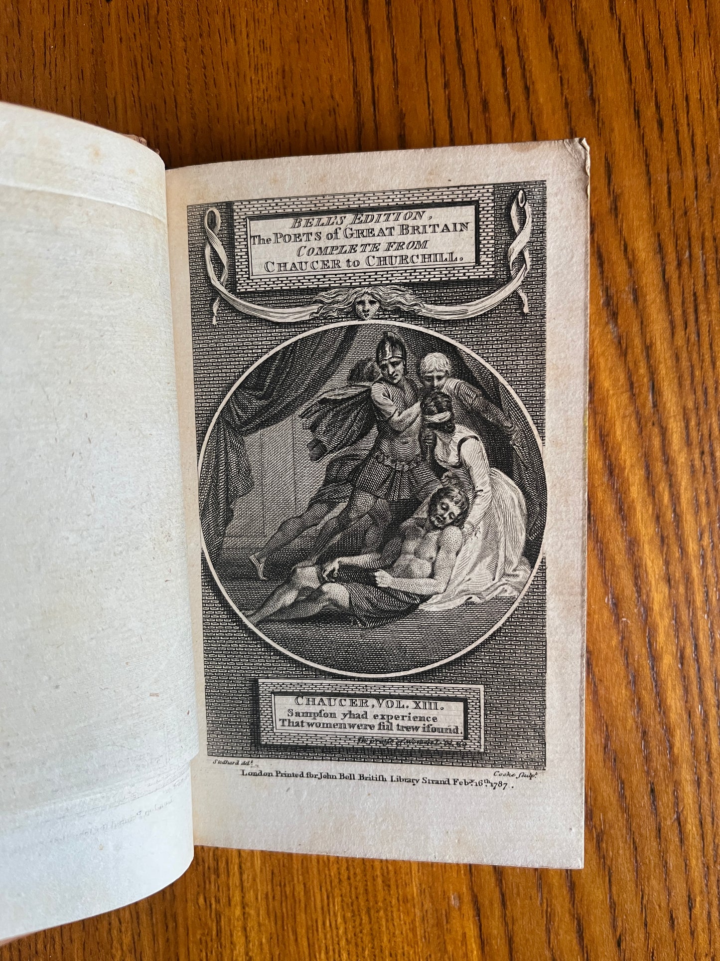 Bell’s the Poets of Great Britain - Chaucer (1787)