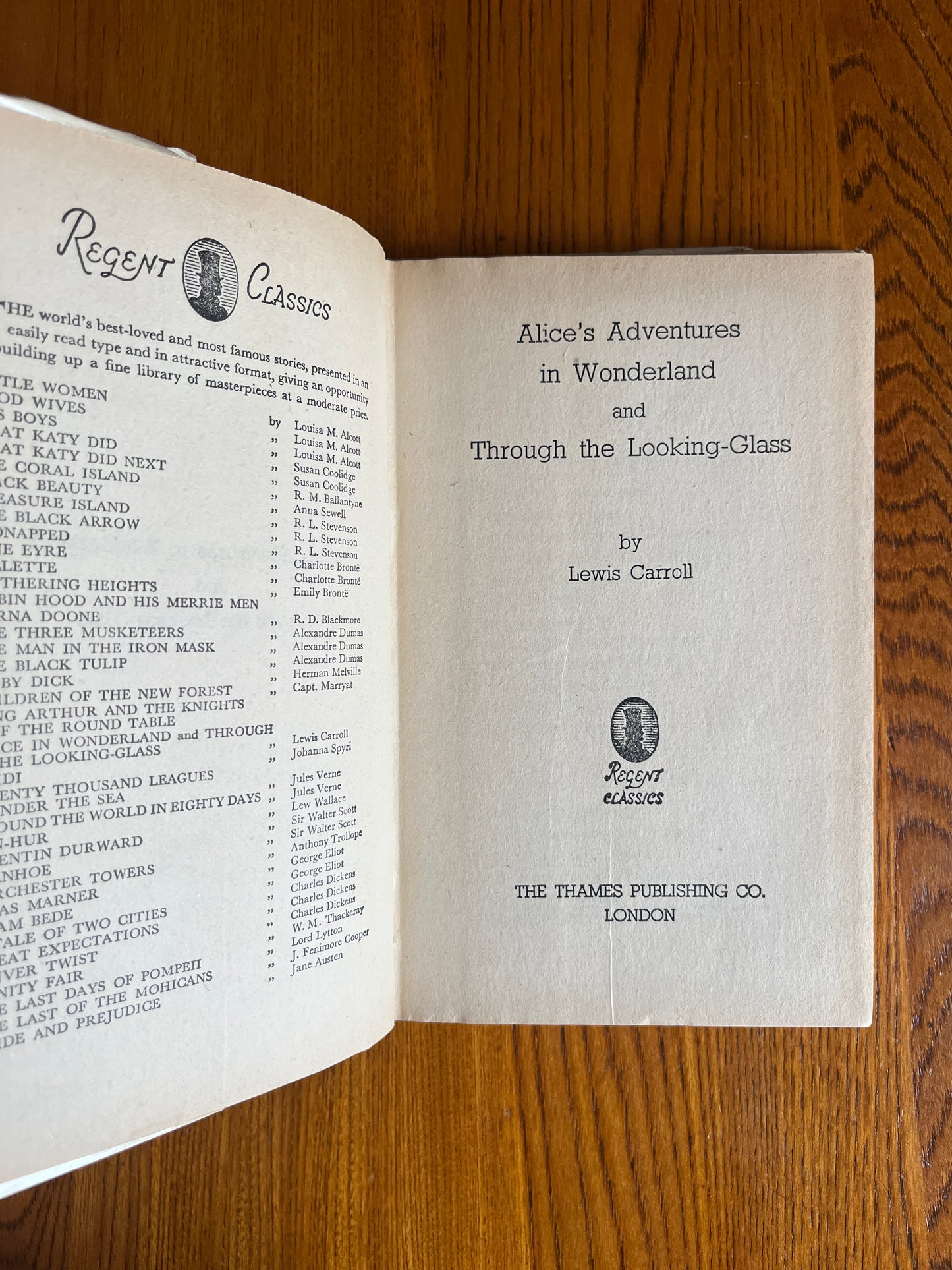 Alice in Wonderland and Through the Looking Glass - Lewis Carroll