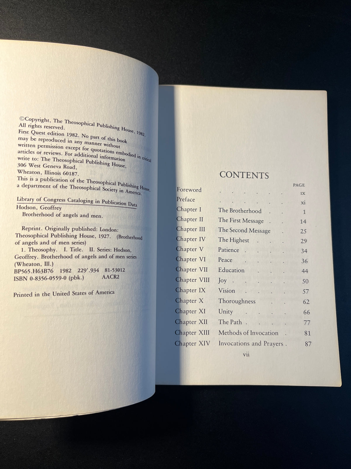 The Brotherhood of Angles and Men - Geoffrey Hodson