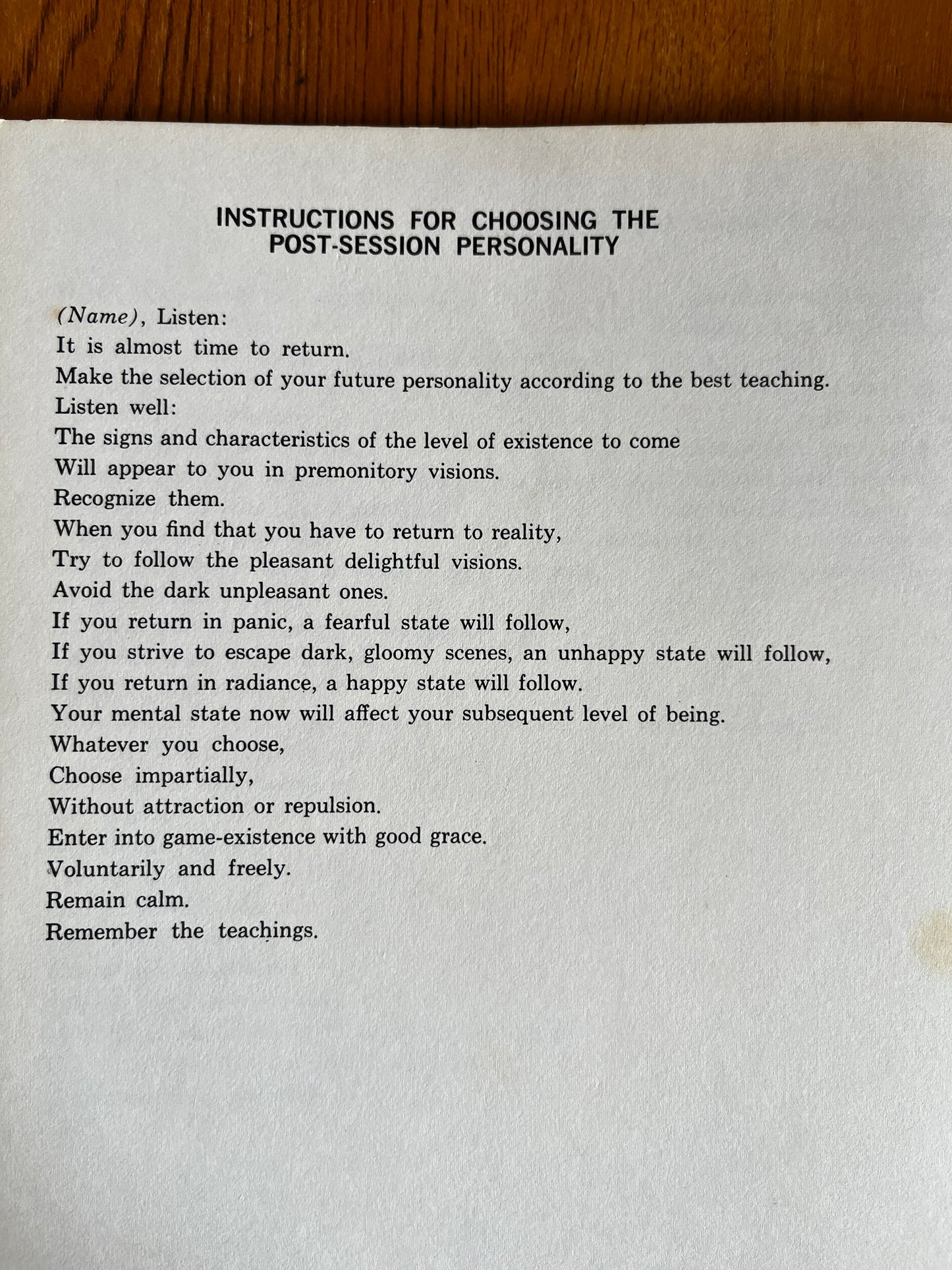 The Psychedelic Experience: A Manual Based on the Tibetan Book of the Dead - Timothy Leary, Ralph Metzner & Richard Alpert (First Edition)