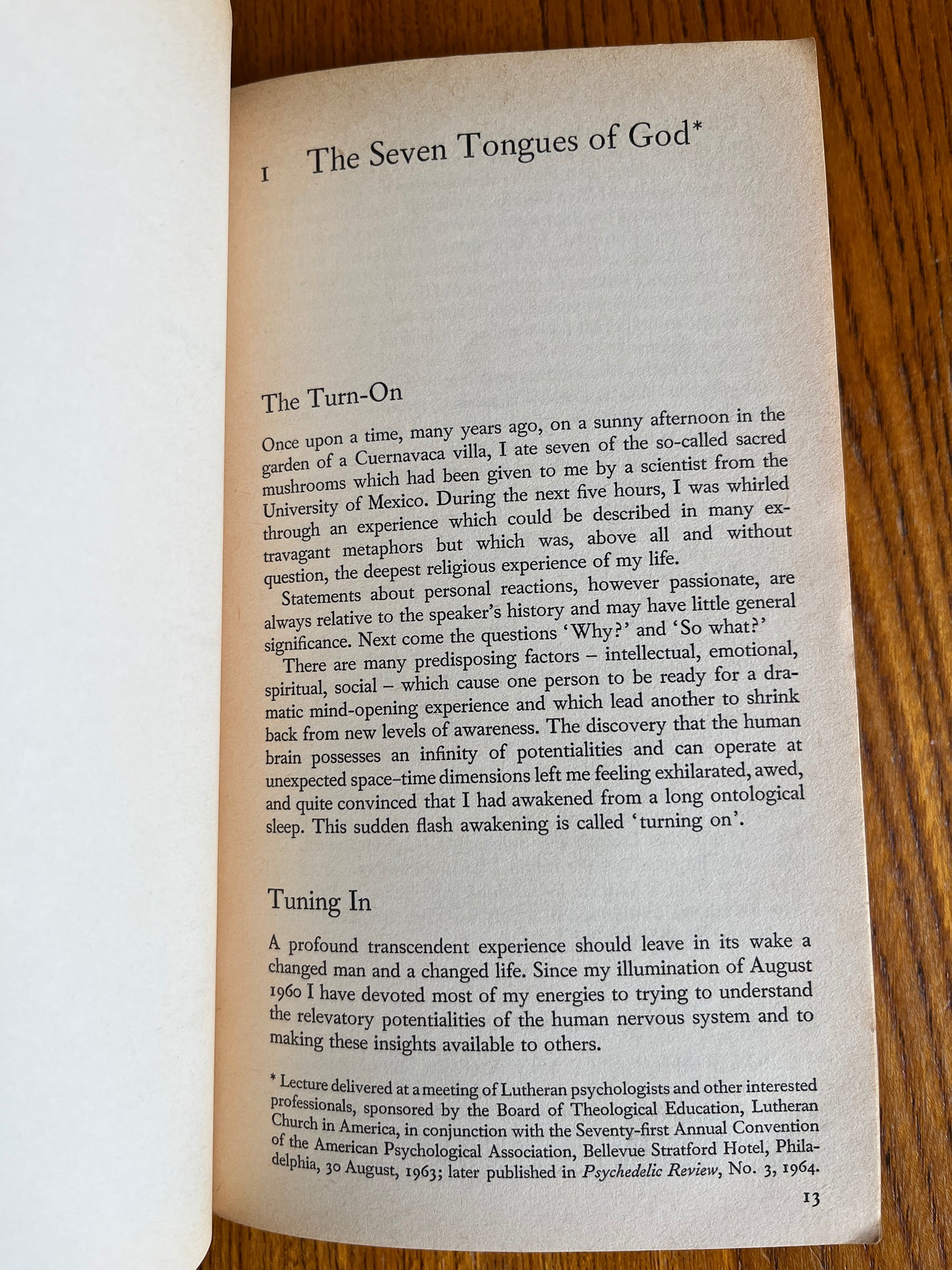 The Politics of Ecstasy - Timothy Leary