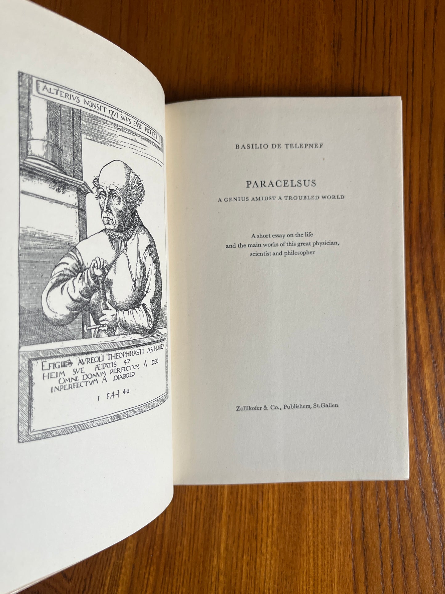 Paracelsus - Basilio de Telepnef - 1945