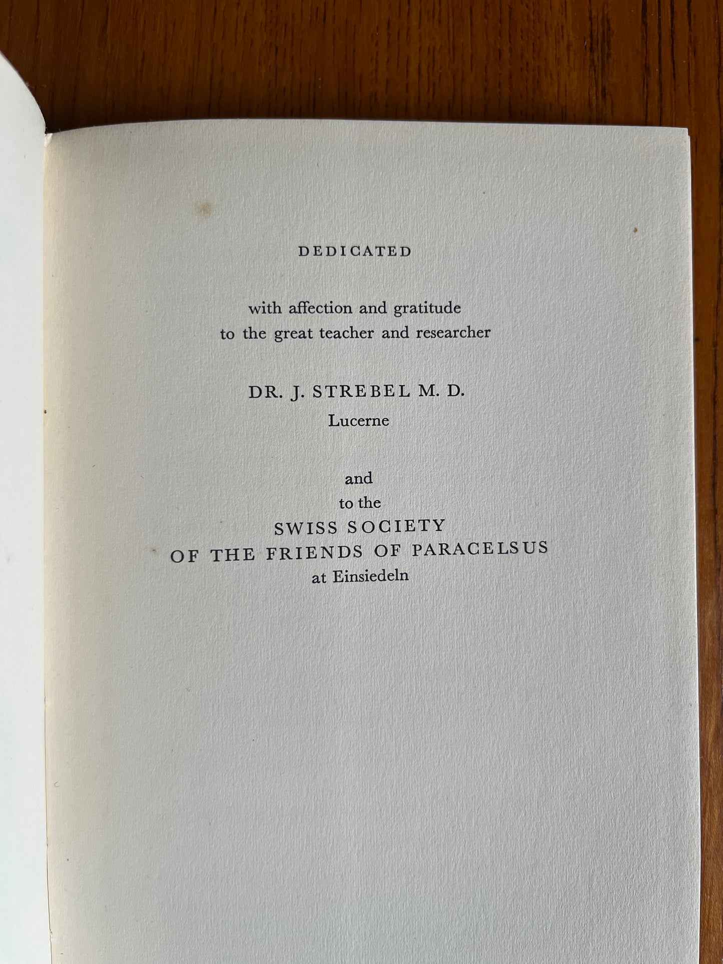 Paracelsus - Basilio de Telepnef - 1945