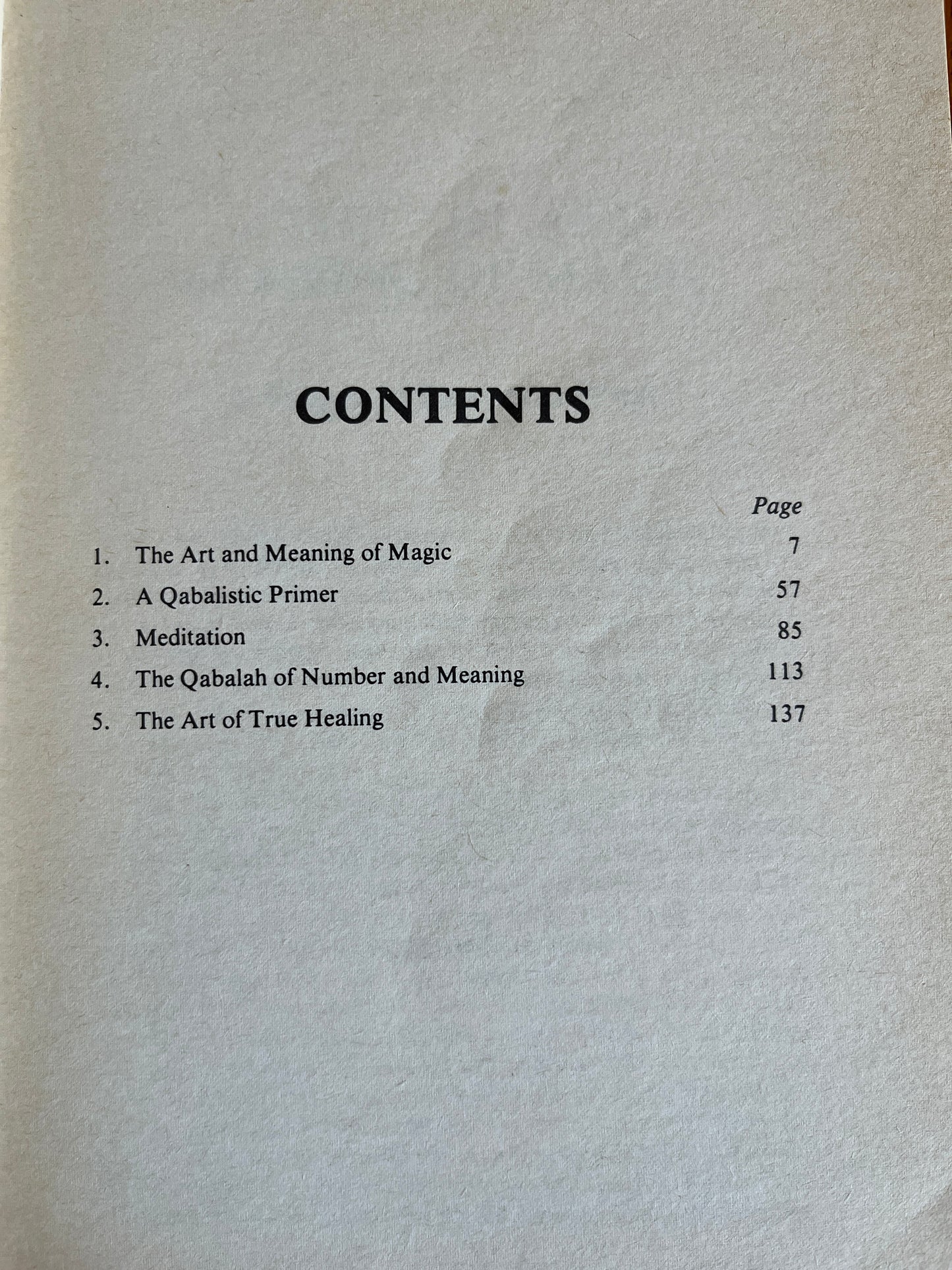 Foundations of Practical Magic - Israel Regardie (First Edition thus)