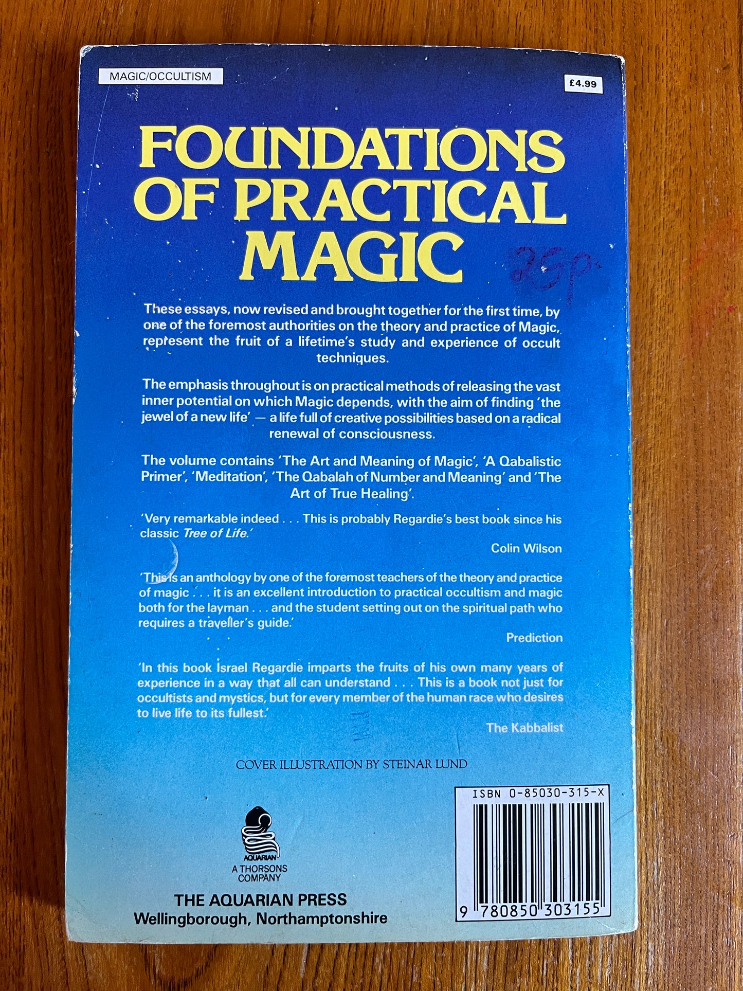 Foundations of Practical Magic - Israel Regardie (First Edition thus)