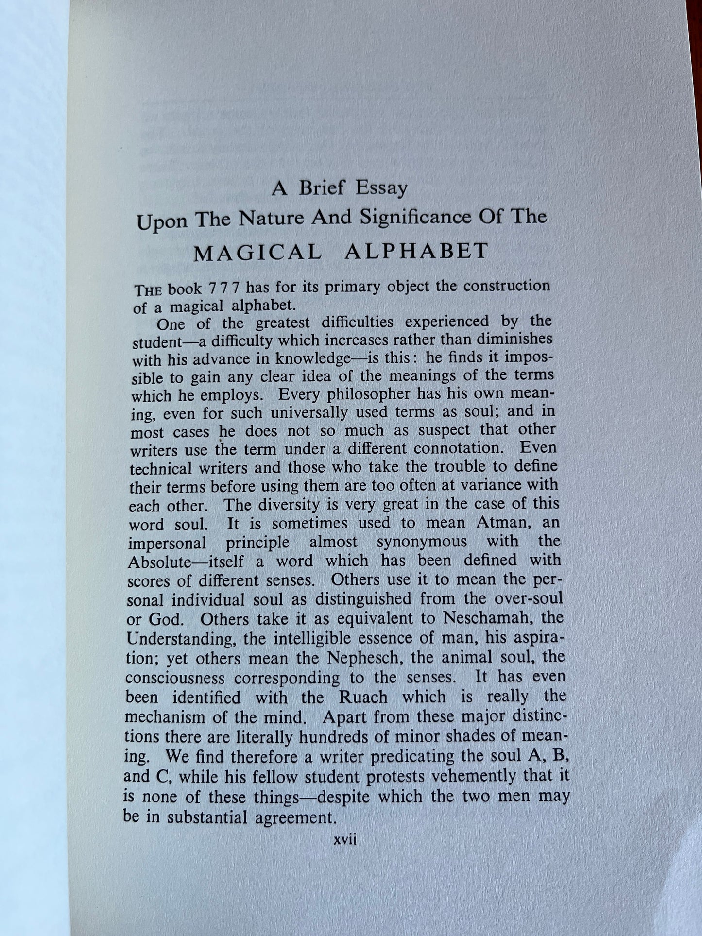 777 and Other Qabalistic Writings of Aleister Crowley