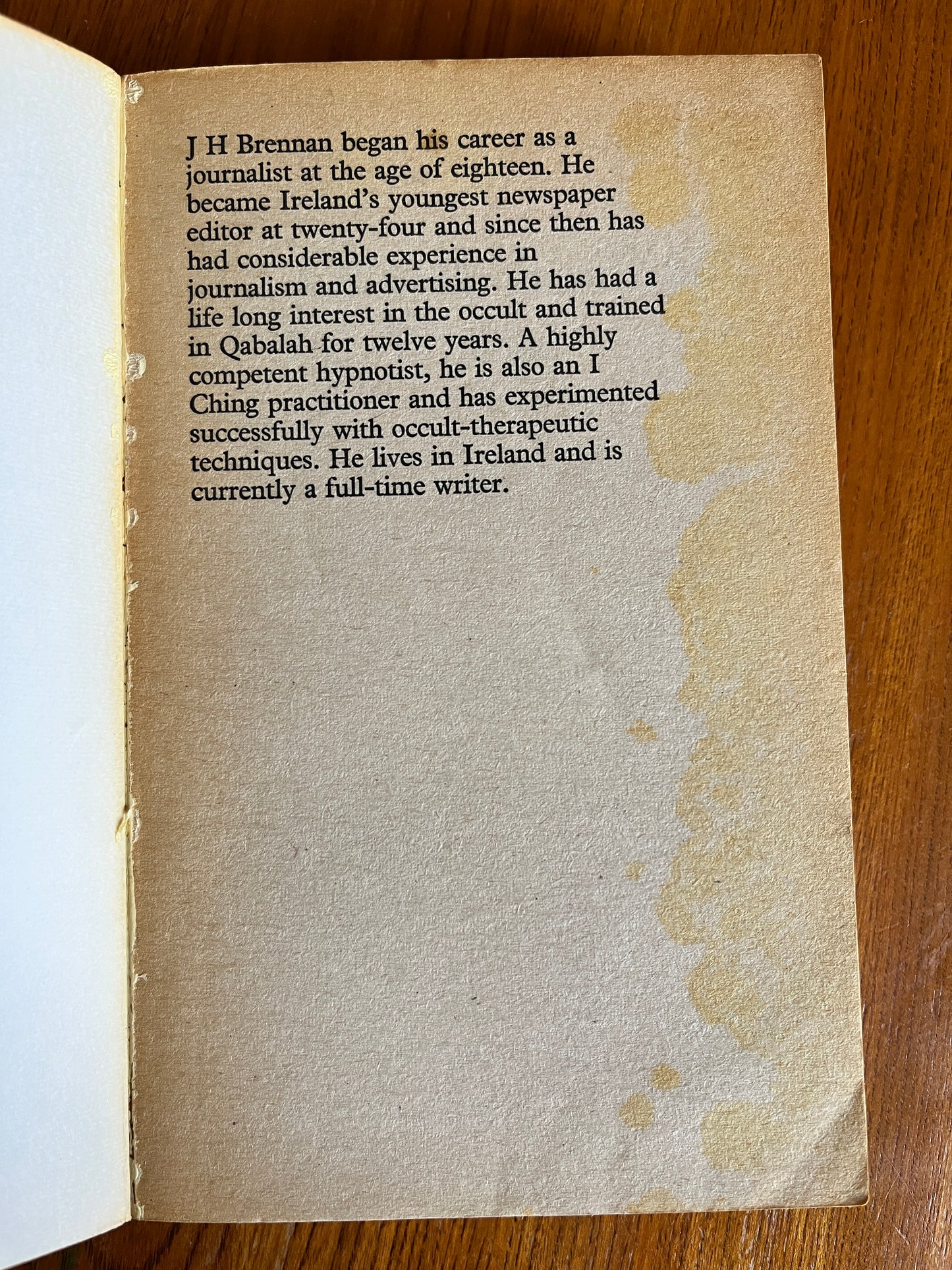An Occult History of the World - J H Brennan (First Edition)