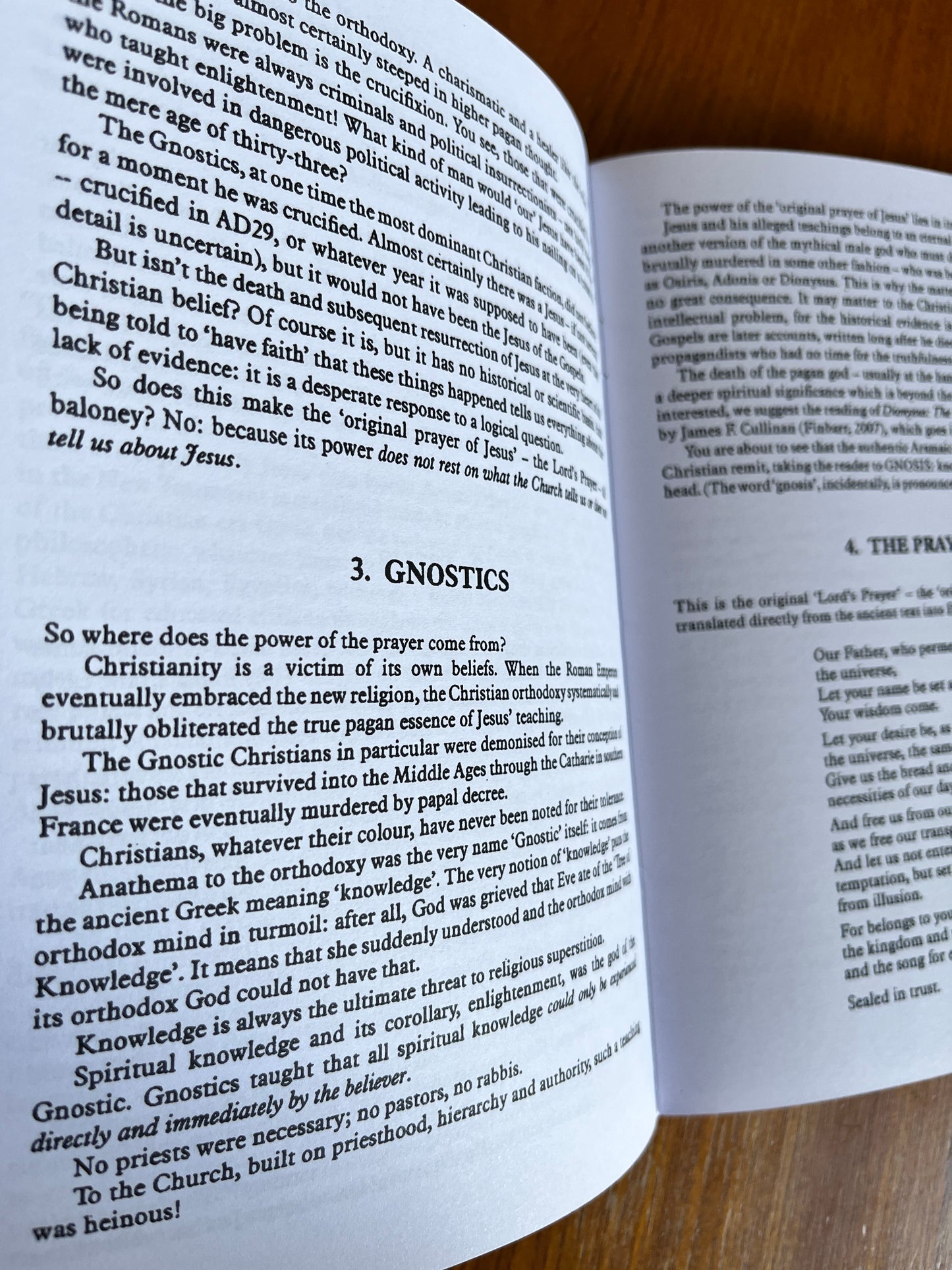 The Original Prayer of Jesus Christ - Juan De Santos & Jose Lopez (First Edition Finbarr)