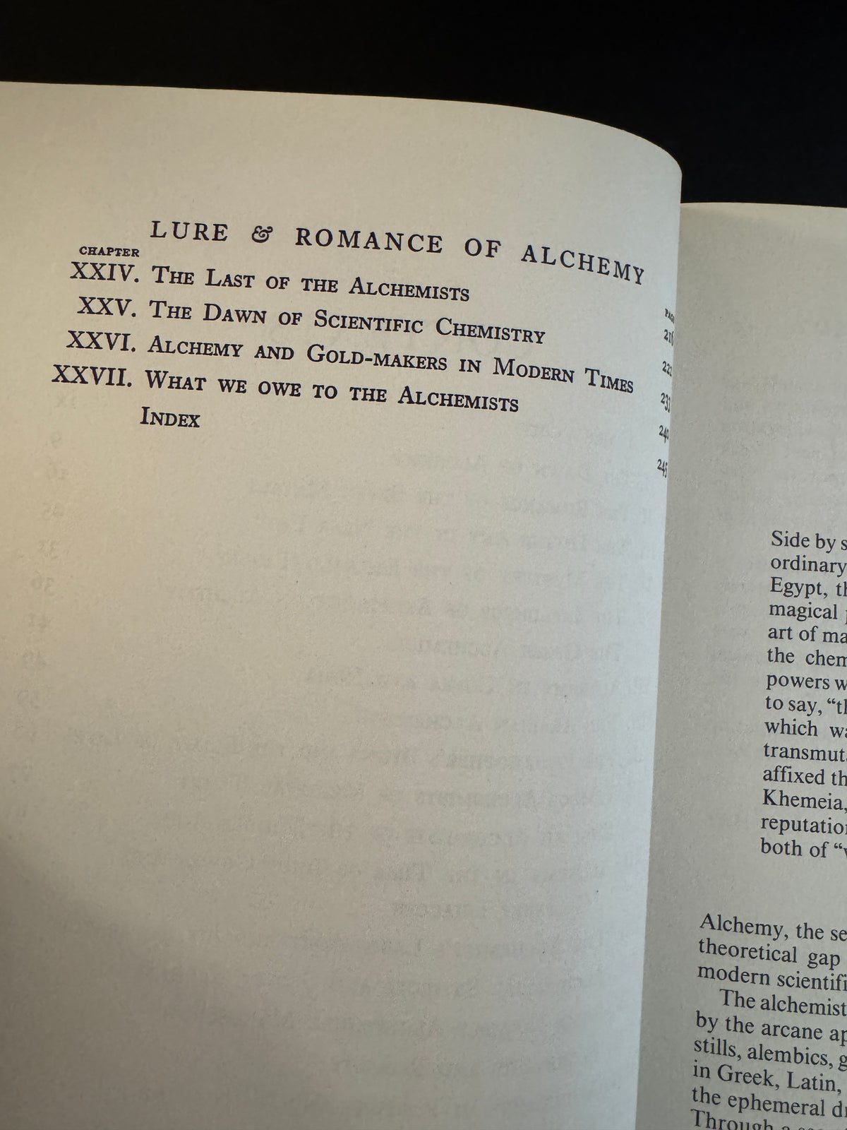 The Lure and Romance of Alchemy - C J S Thompson (First Edition Thus)