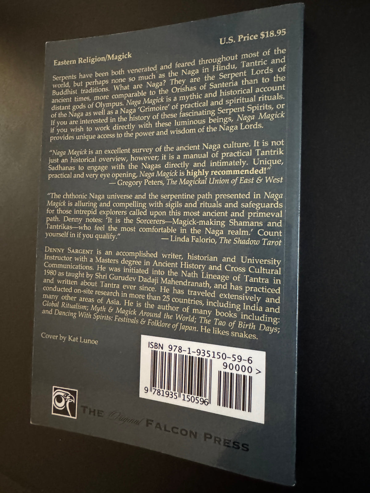 Naga Magick: The Wisdom of the Serpent Lords - Denny Sargent (First Edition)