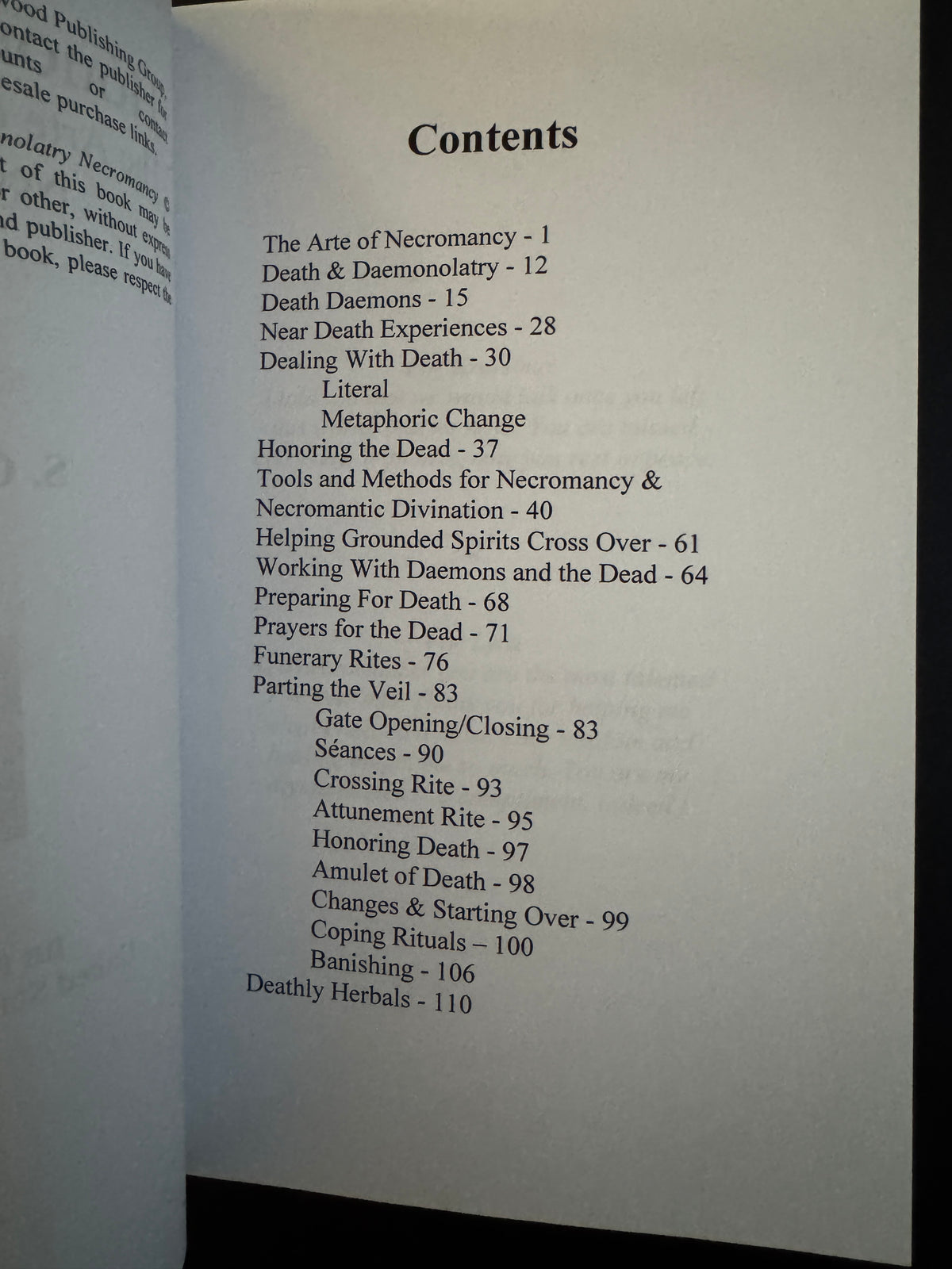 Honoring Death: The Arte of Daemonolatry Necromancy - S Connolly (First Edition)