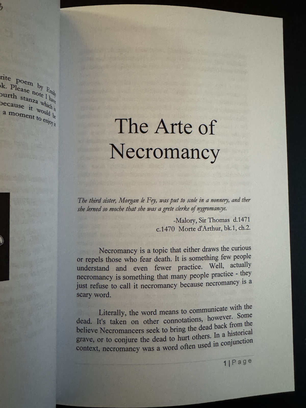 Honoring Death: The Arte of Daemonolatry Necromancy - S Connolly (First Edition)