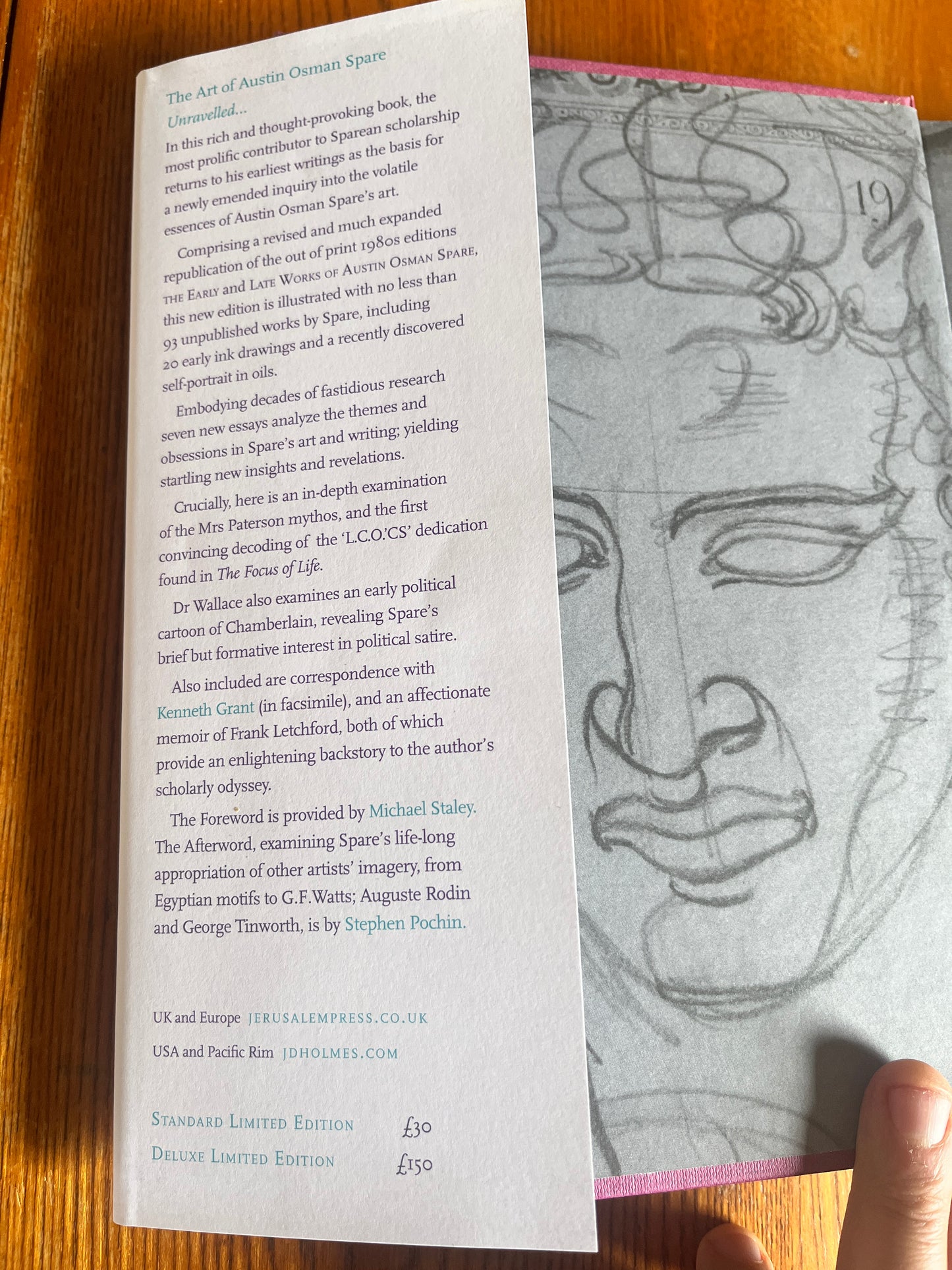 The Catalpa Monographs: A Critical Survey of Austin Osman Spare - Dr William Wallace (SIGNED LIMITED EDITION)