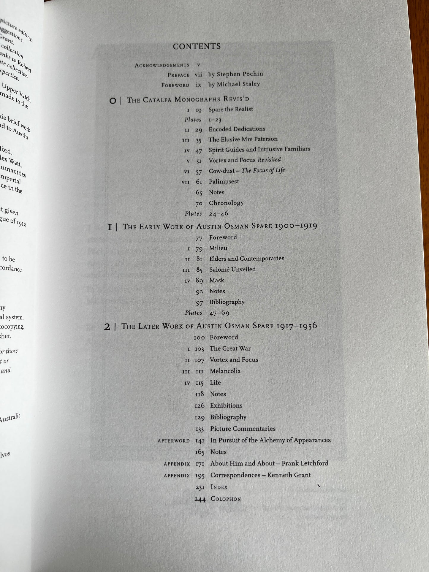 The Catalpa Monographs: A Critical Survey of Austin Osman Spare - Dr William Wallace (SIGNED LIMITED EDITION)
