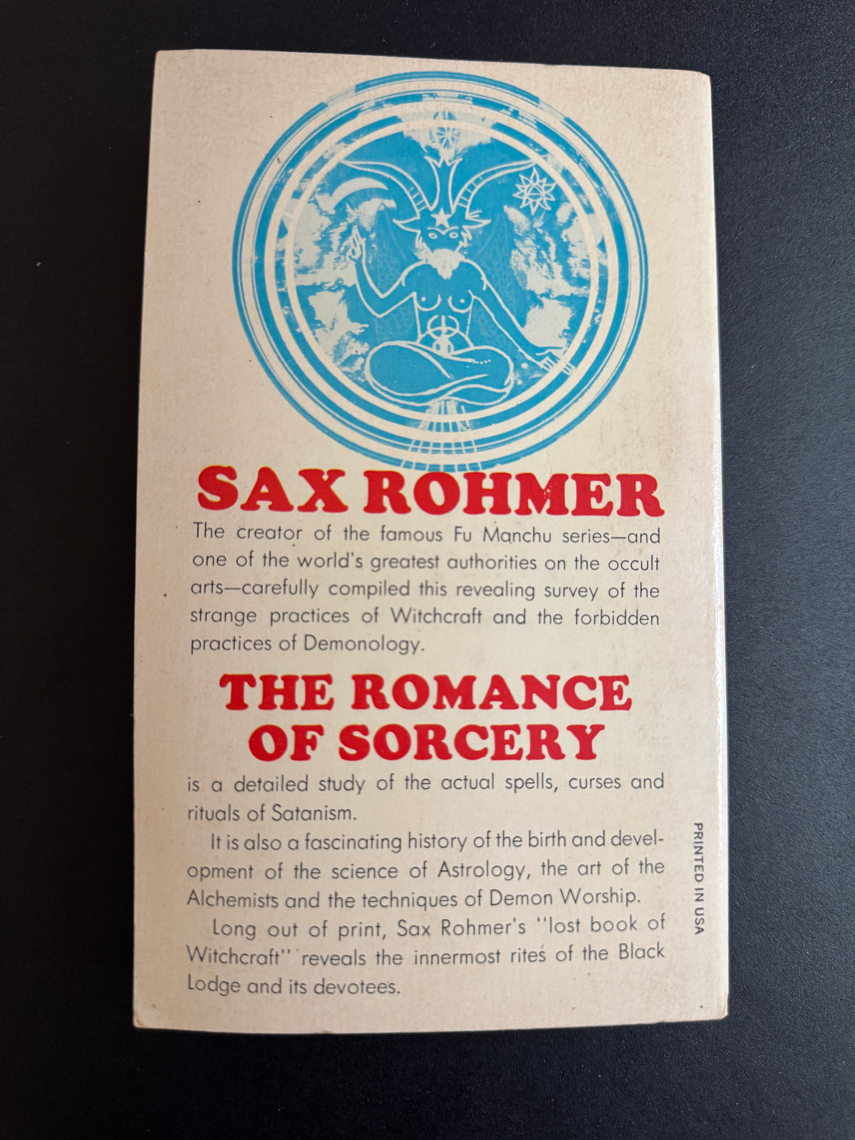 The Romance of Sorcery - Sax Rohmer (1970 First Edition)