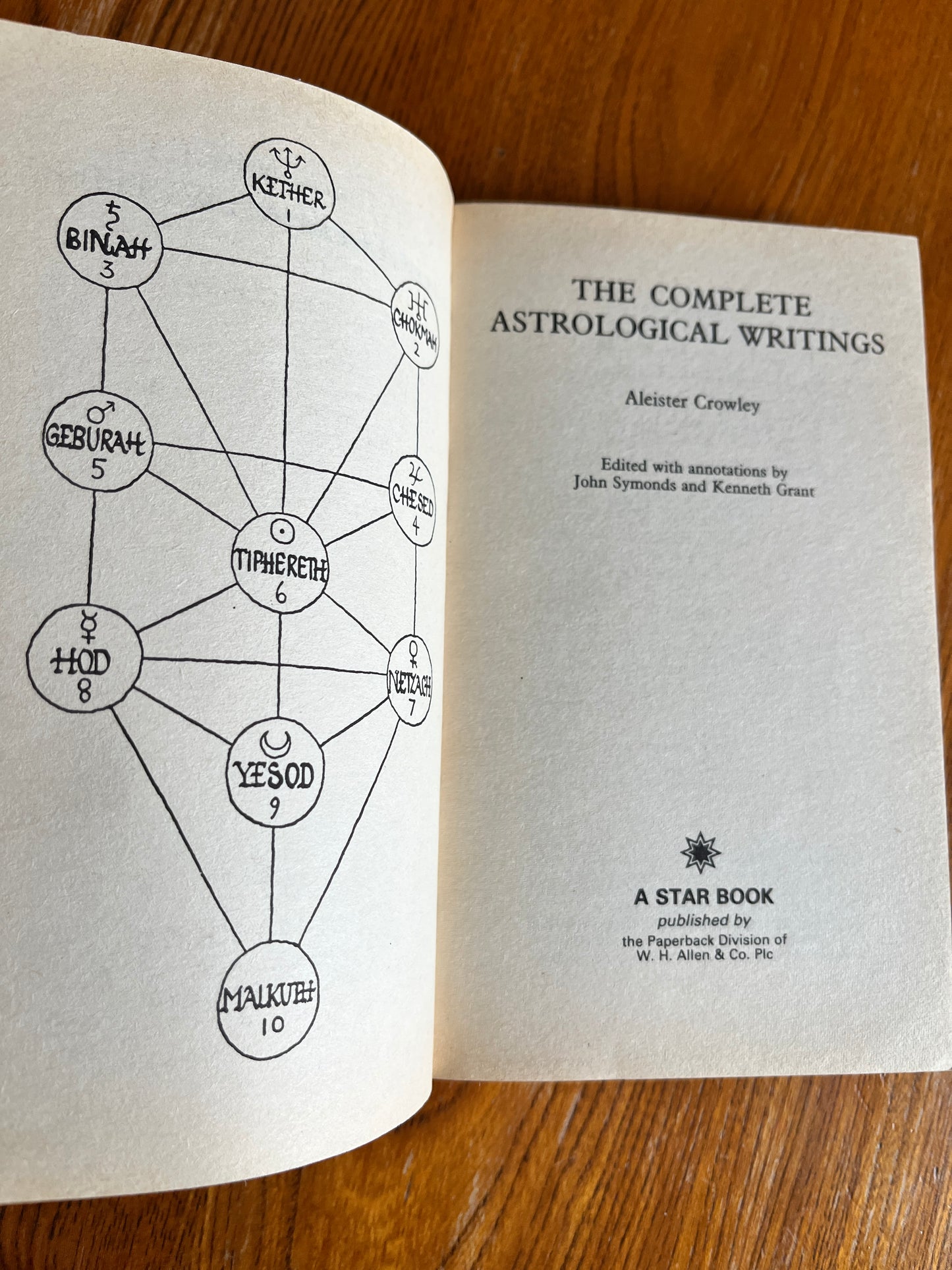 Aleister Crowley: The Complete Astrological Writings - Ed. Kenneth Grant, John Symonds (Star Books Edition)