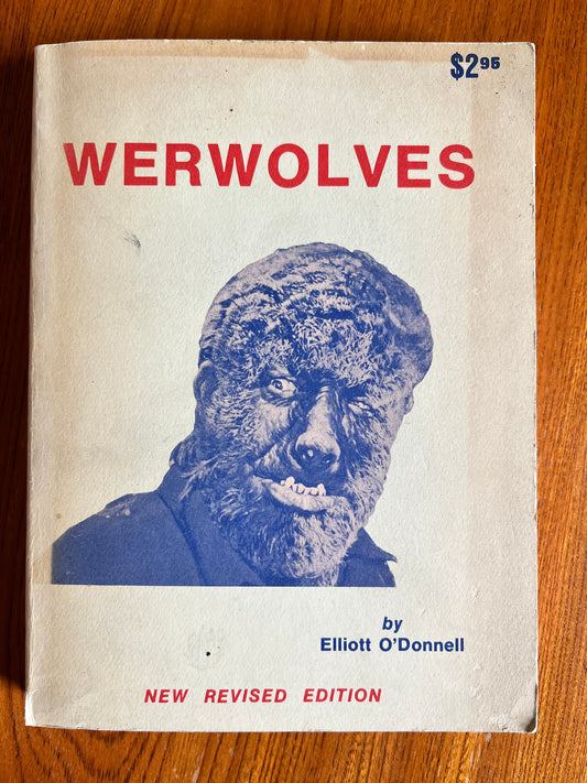 Werwolves - Elliot O'Donnell (1972 Paperback)