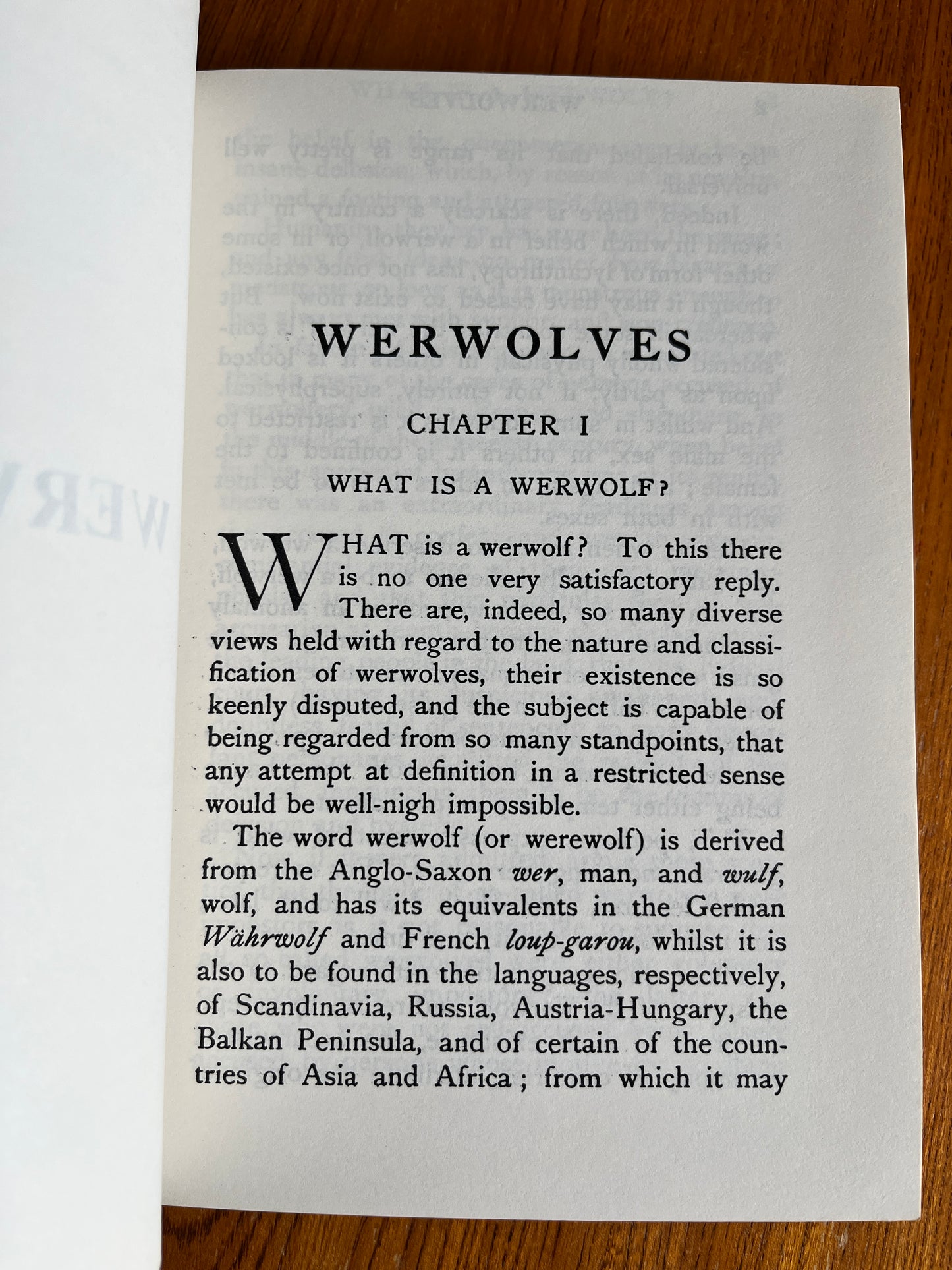 Werwolves - Elliot O'Donnell (1972 Paperback)