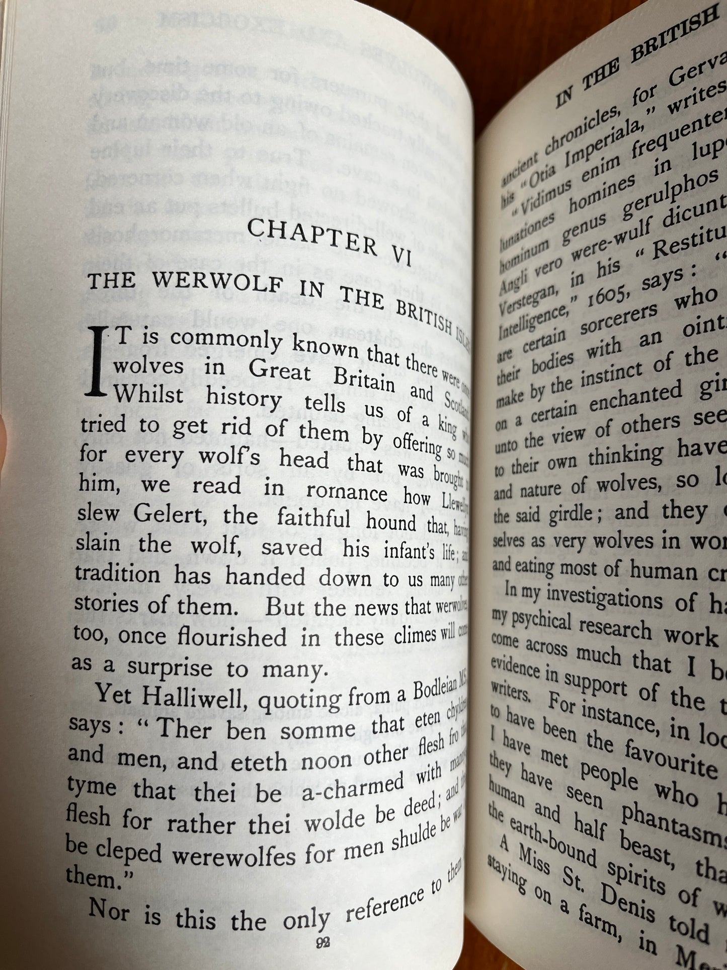 Werwolves - Elliot O'Donnell (1972 Paperback)