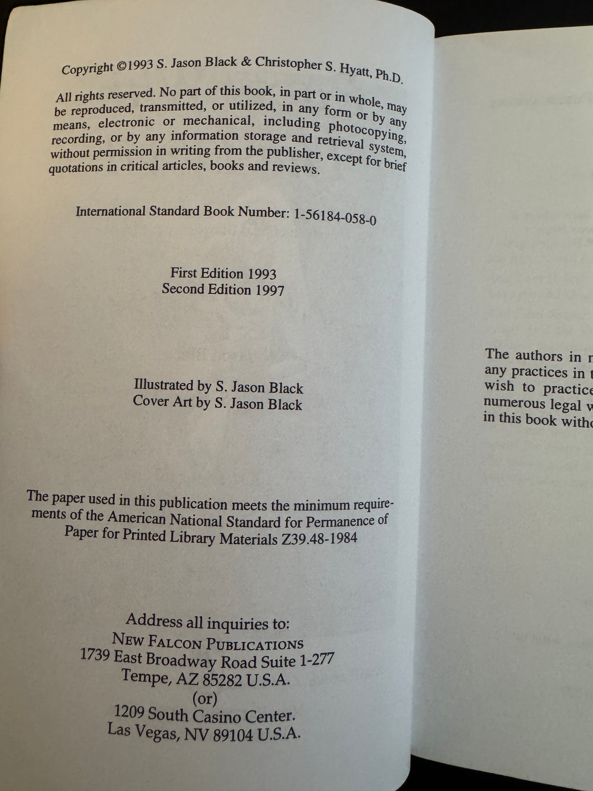 Pacts with the Devil: A Chronicle of Sex, Blasphemy & Liberation - S Jason Black & Christopher S Hyatt, Ph. D. (