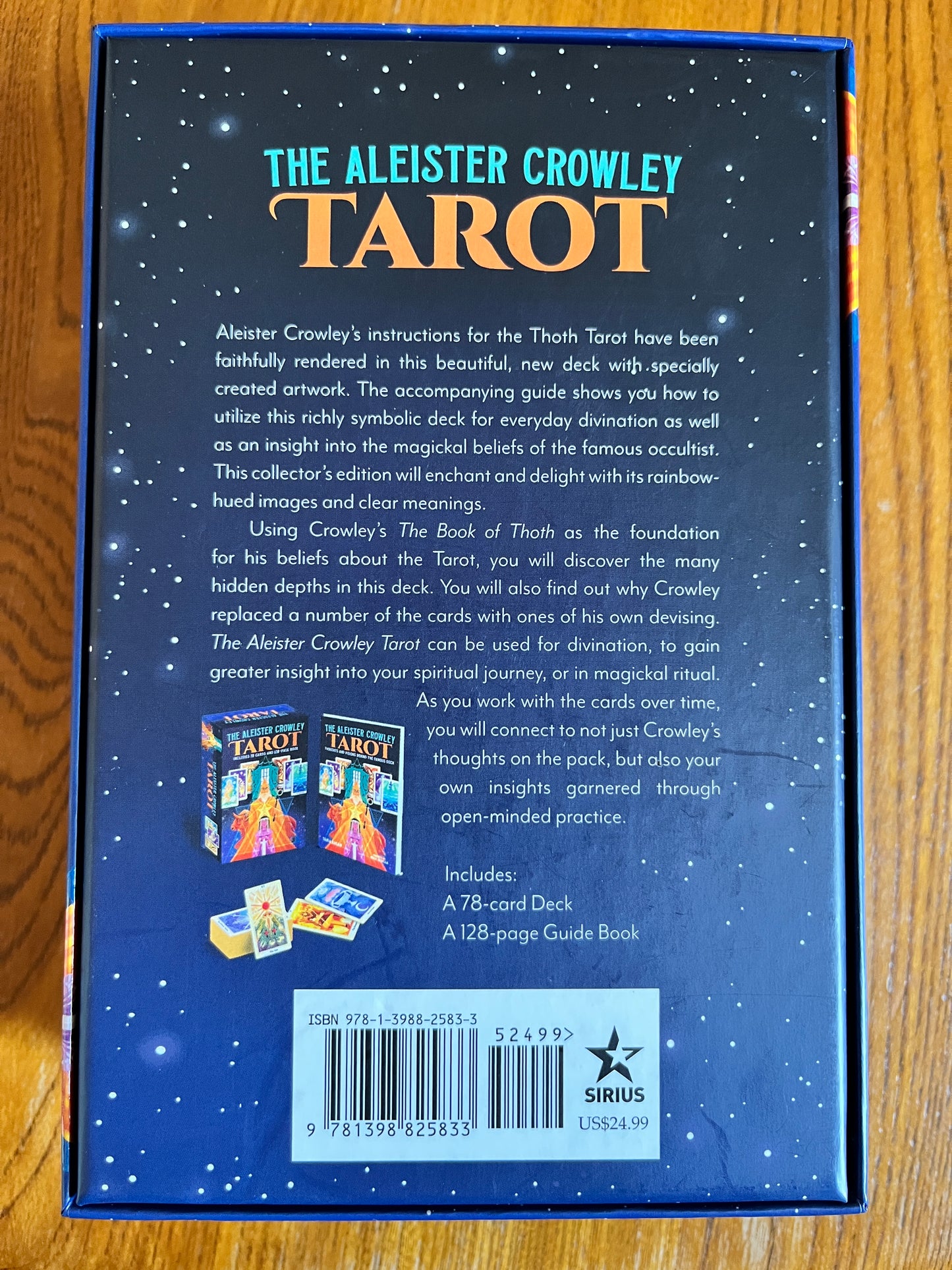 The Aleister Crowley Tarot - Tania Ahsan (Boxed Book and Deck)