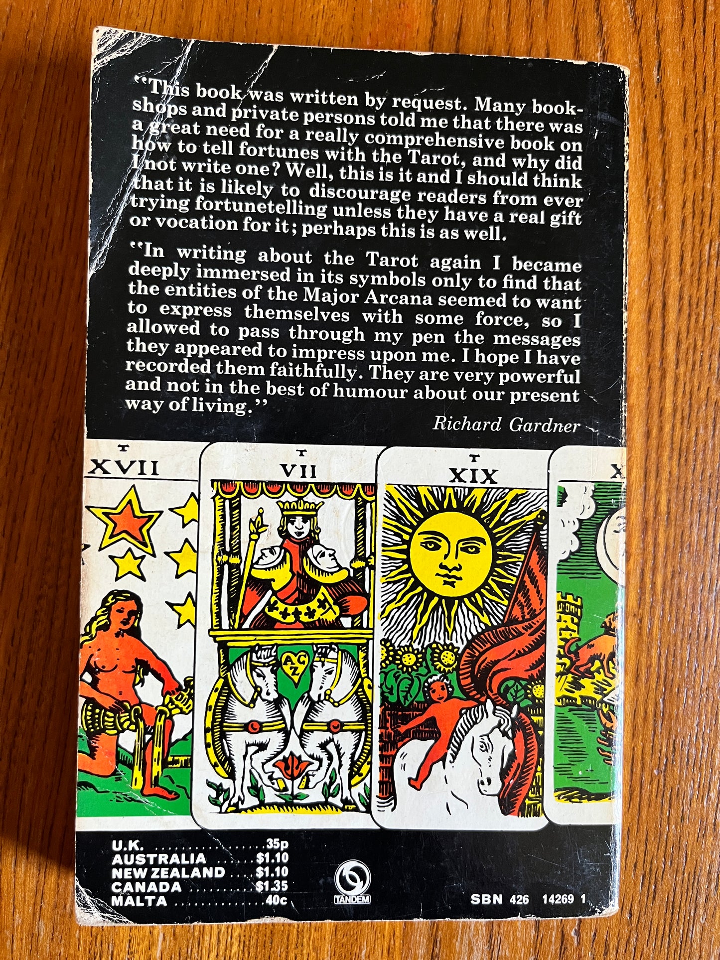 The Tarot Speaks - Richard Gardner