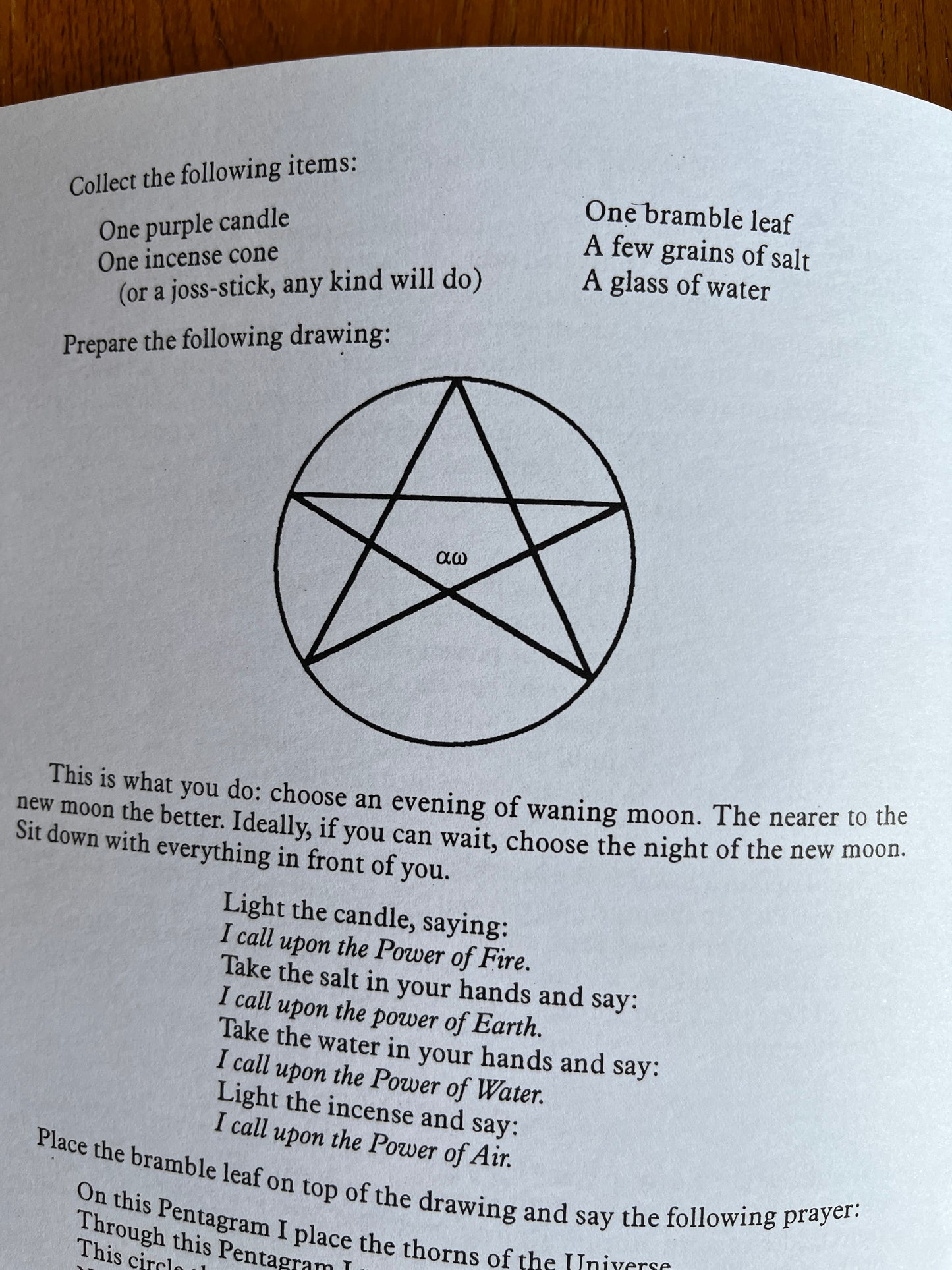 Evocating the 4 Powers - W. de Burgh (Finbarr First Edition)