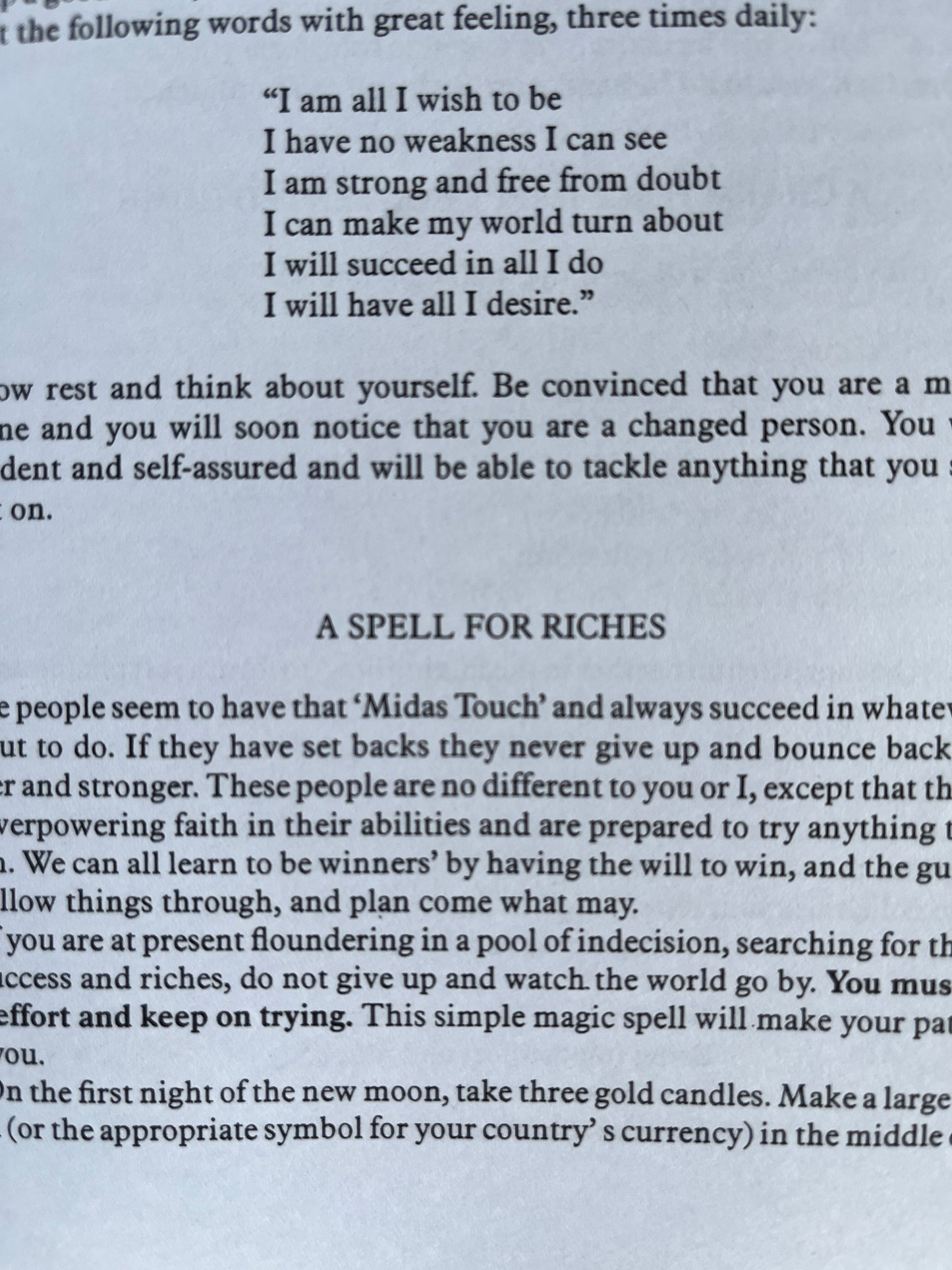Authentic Spells for Beginners - Margaret Gumble (Finbarr First Edition)
