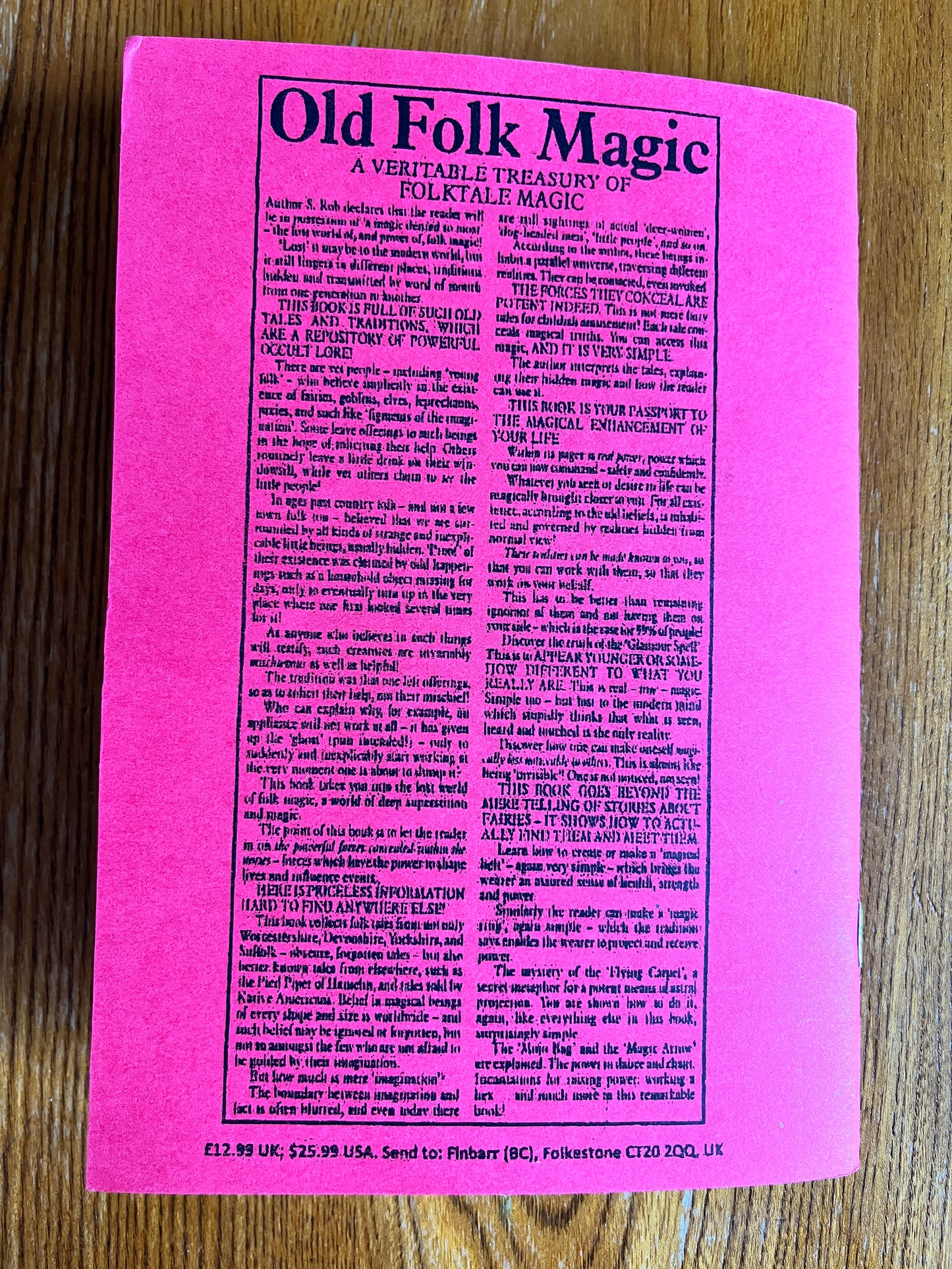 The Strange & Awesome Power of Medieval Magick - Godfrey de Mortain (Finbarr First Edition)