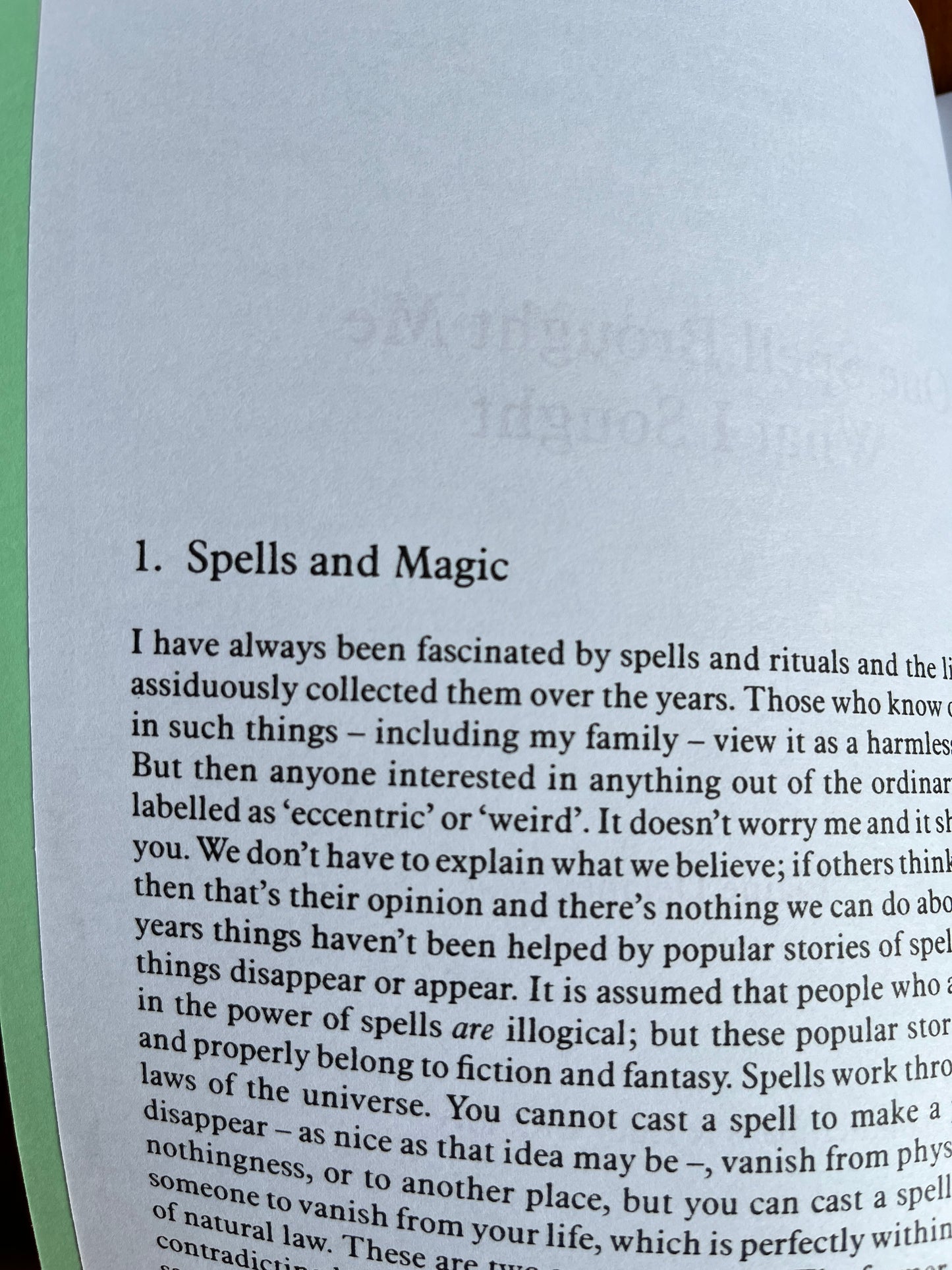 One Spell Brought Me What I Sought - Elaine Delaney (Finbarr First Edition)