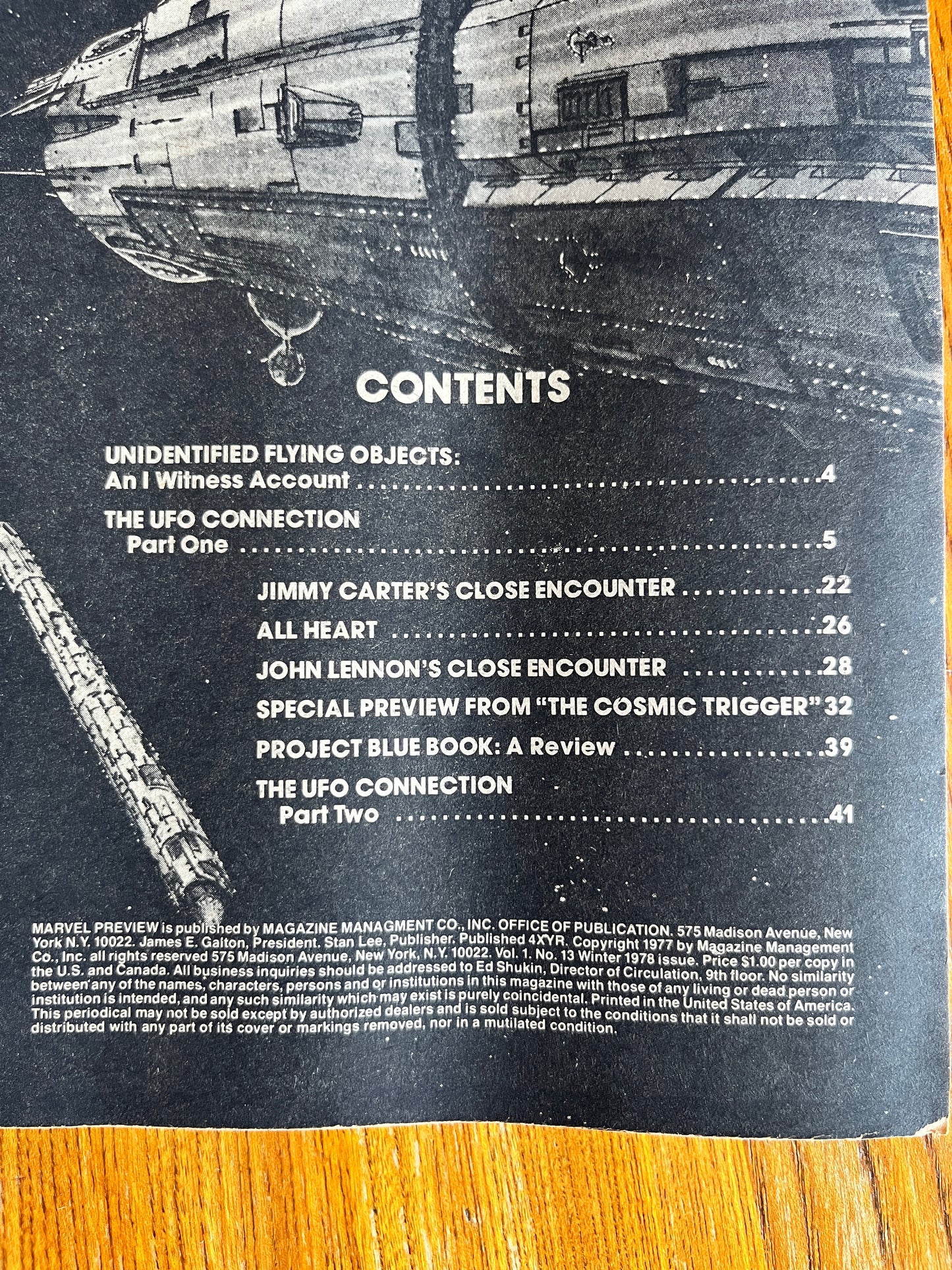 UFO Connection! Magazine feat. Robert Anton Wilson