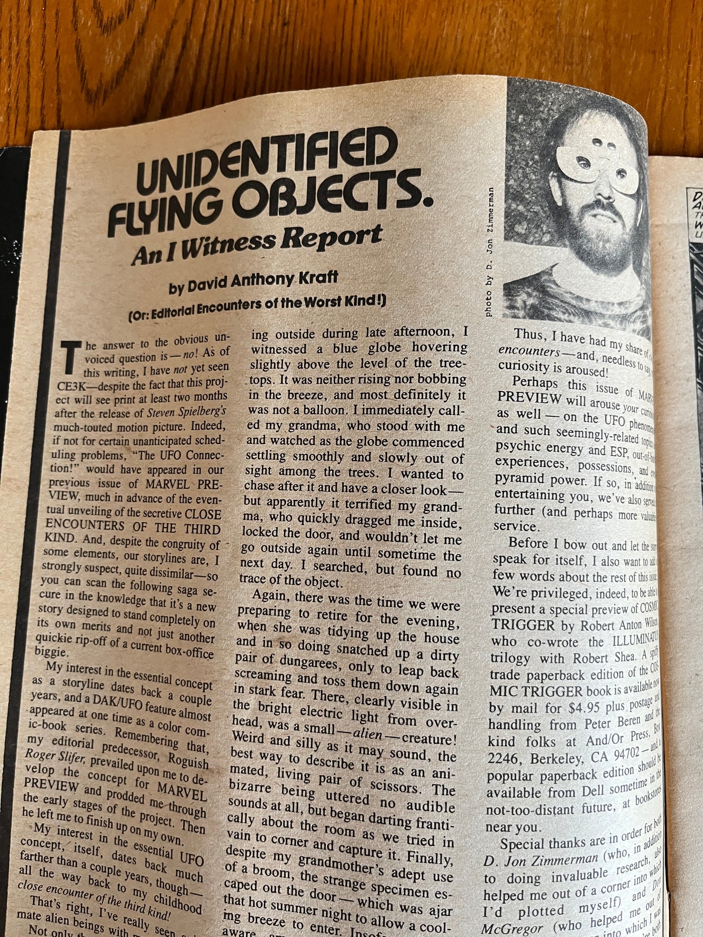 UFO Connection! Magazine feat. Robert Anton Wilson